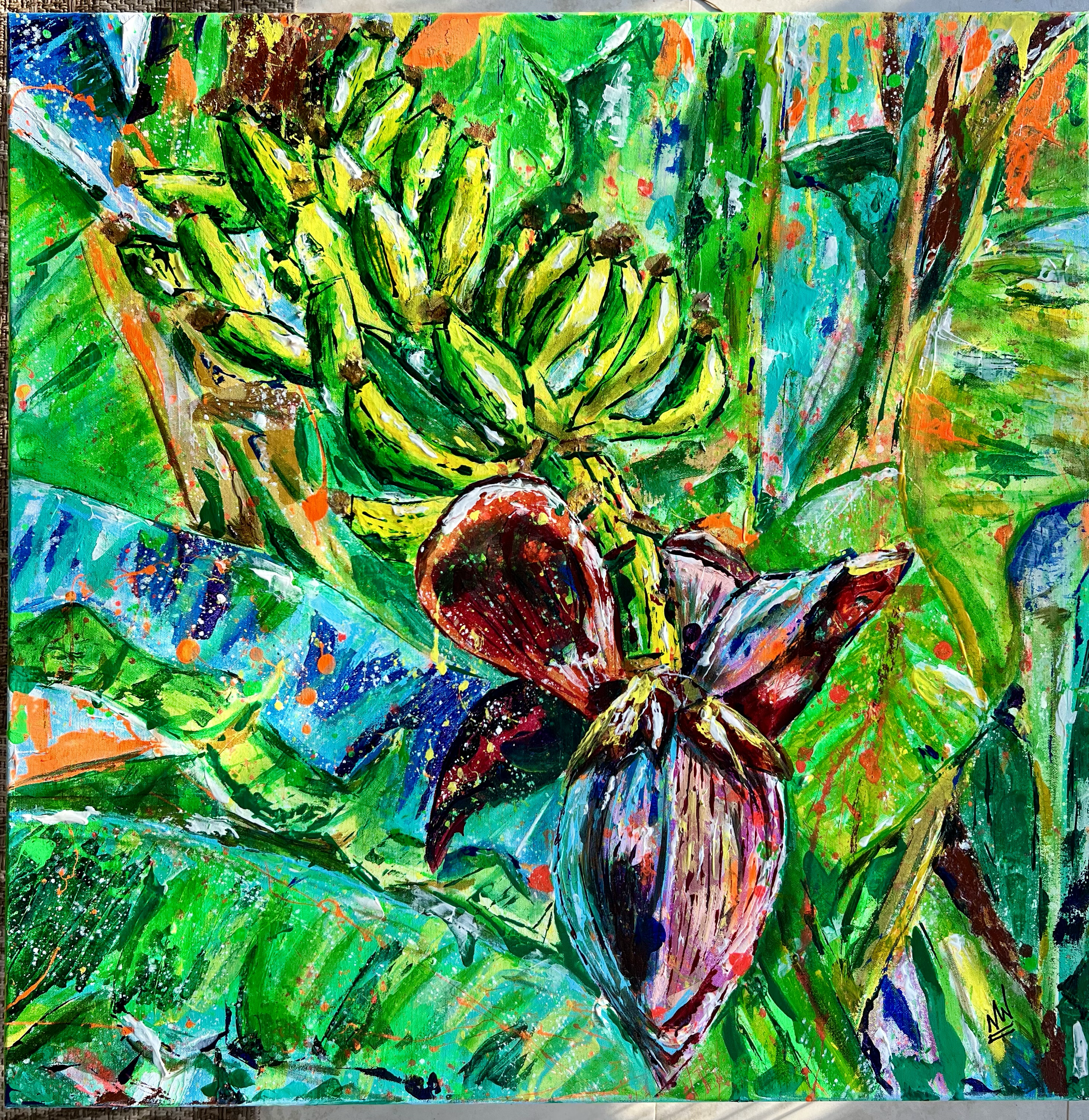 "Fig Fiesta"
Acrylic on Canvas
36" x 36"
SOLD