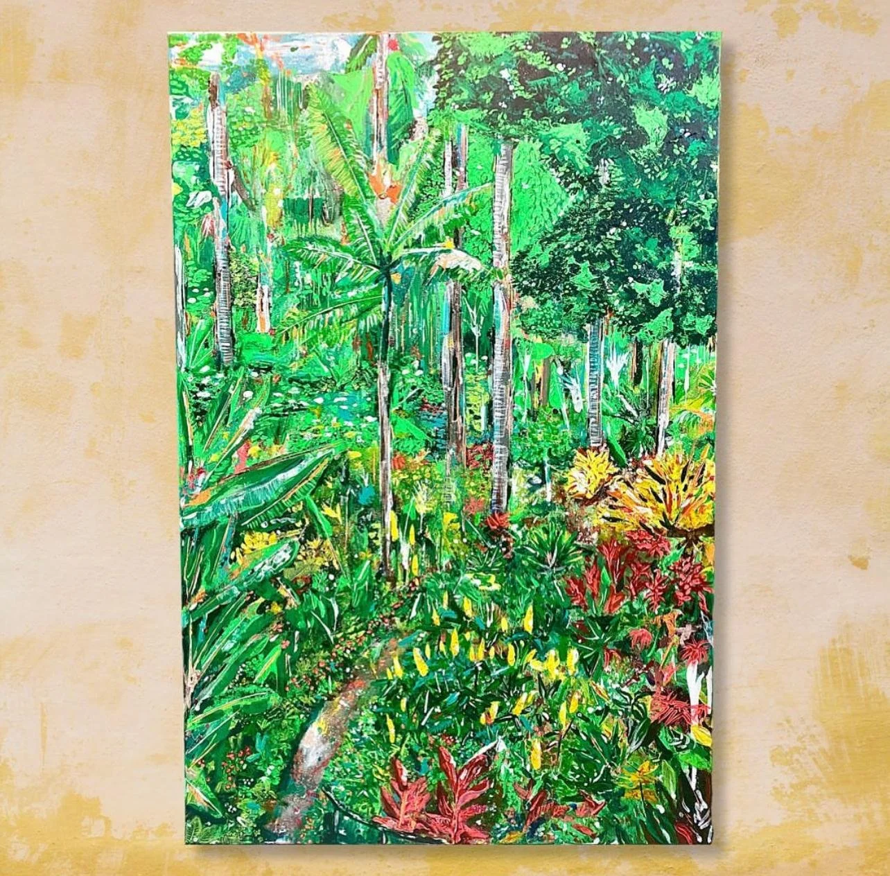 "Huntes" 
Acrylic on Canvas
24" x 36"
SOLD