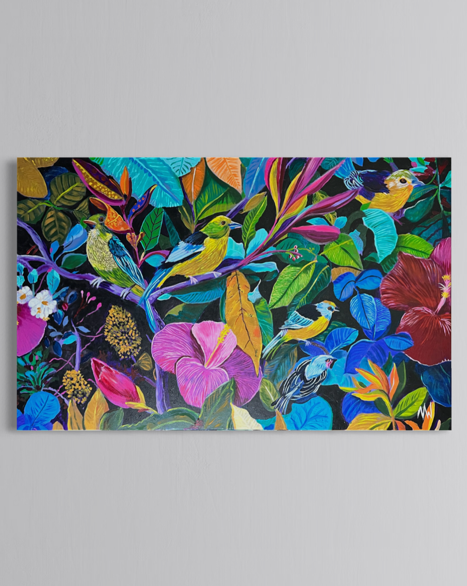 "Nocturne"
Acrylic on Canvas
48" x 30"
BBD$5,500.00/USD$2,750.00