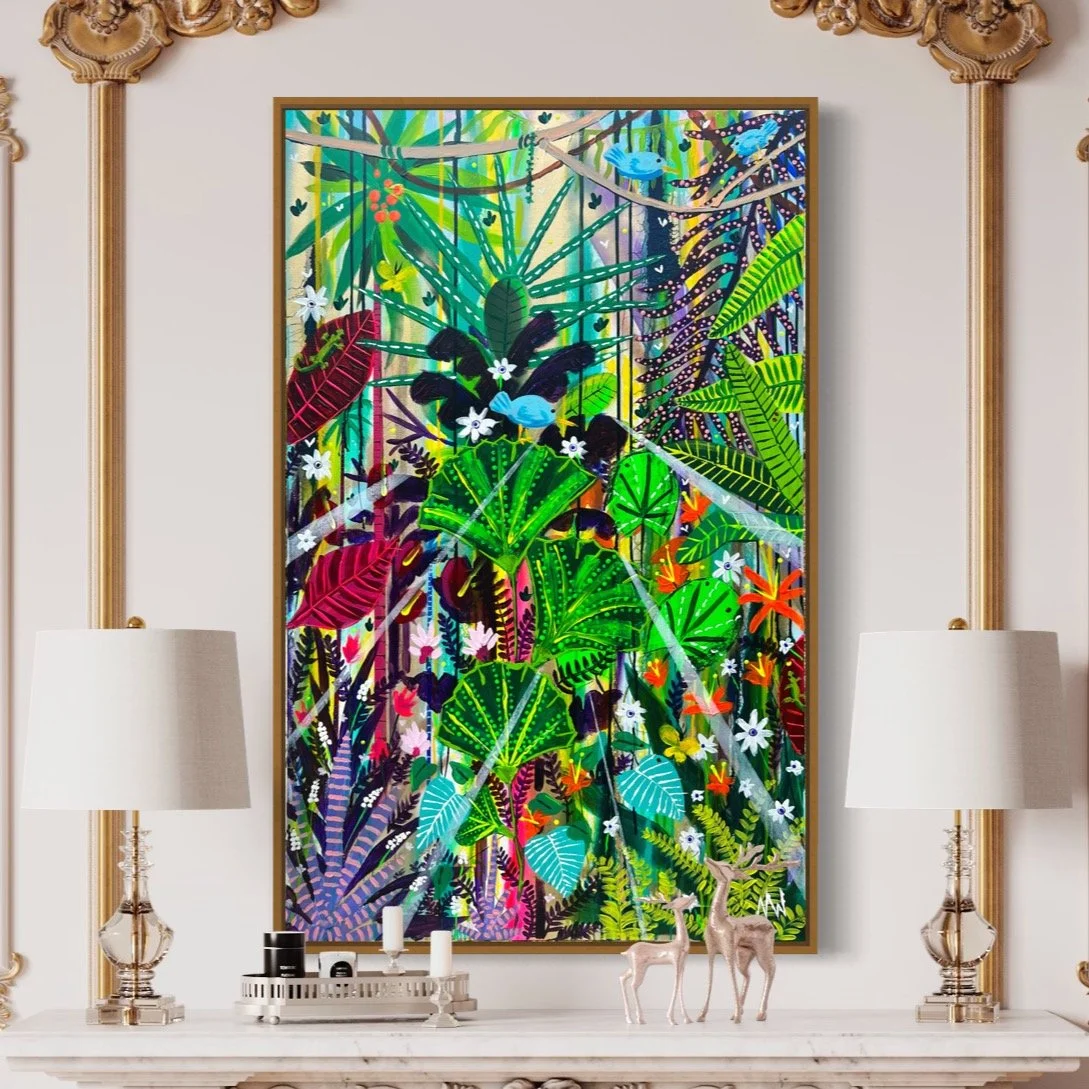 "Autherius Aurora"
Acrylic on Canvas
30" x 48"
SOLD
