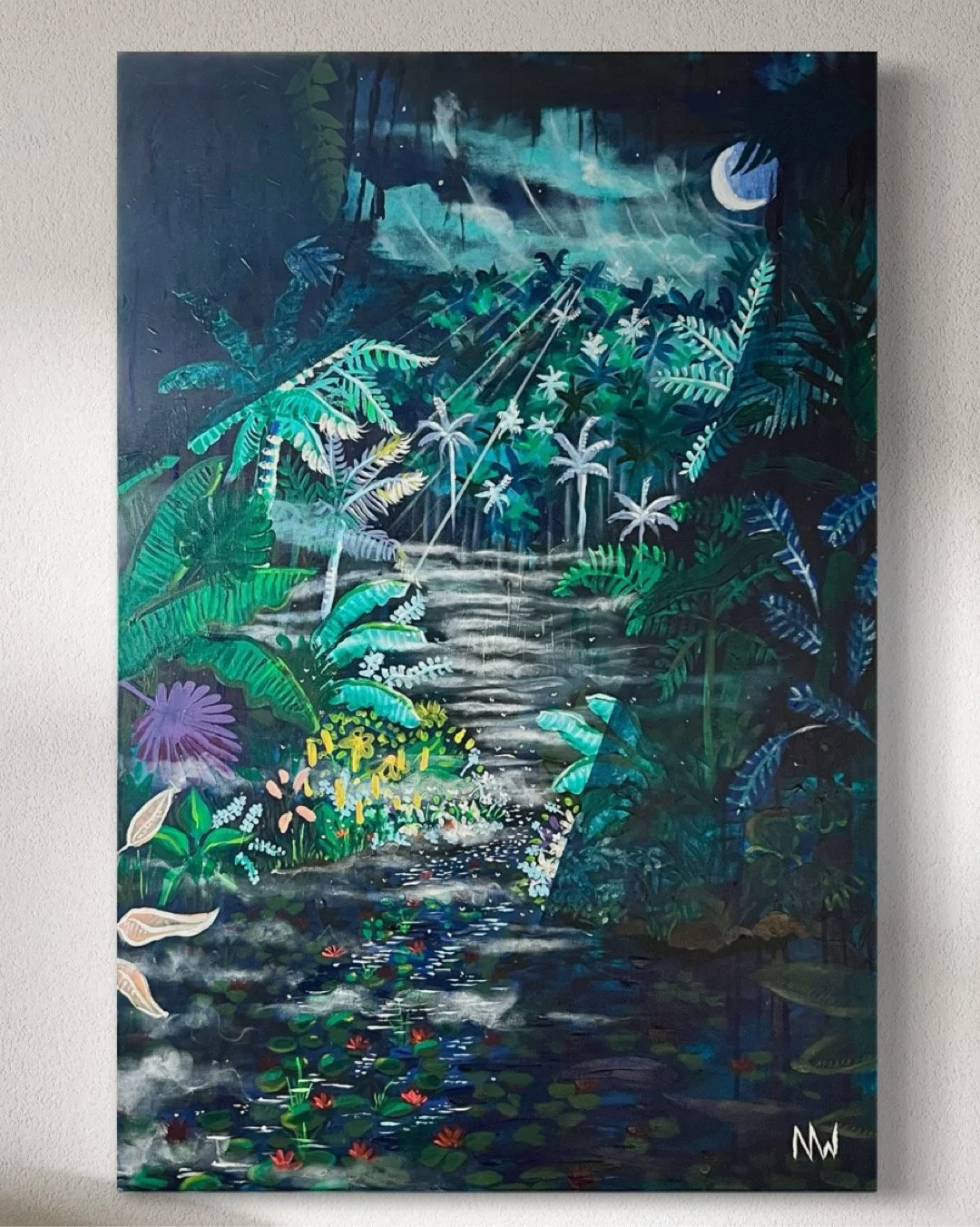 "Lush Luminescence"
Acrylic on Canvas
24" x 36"
SOLD