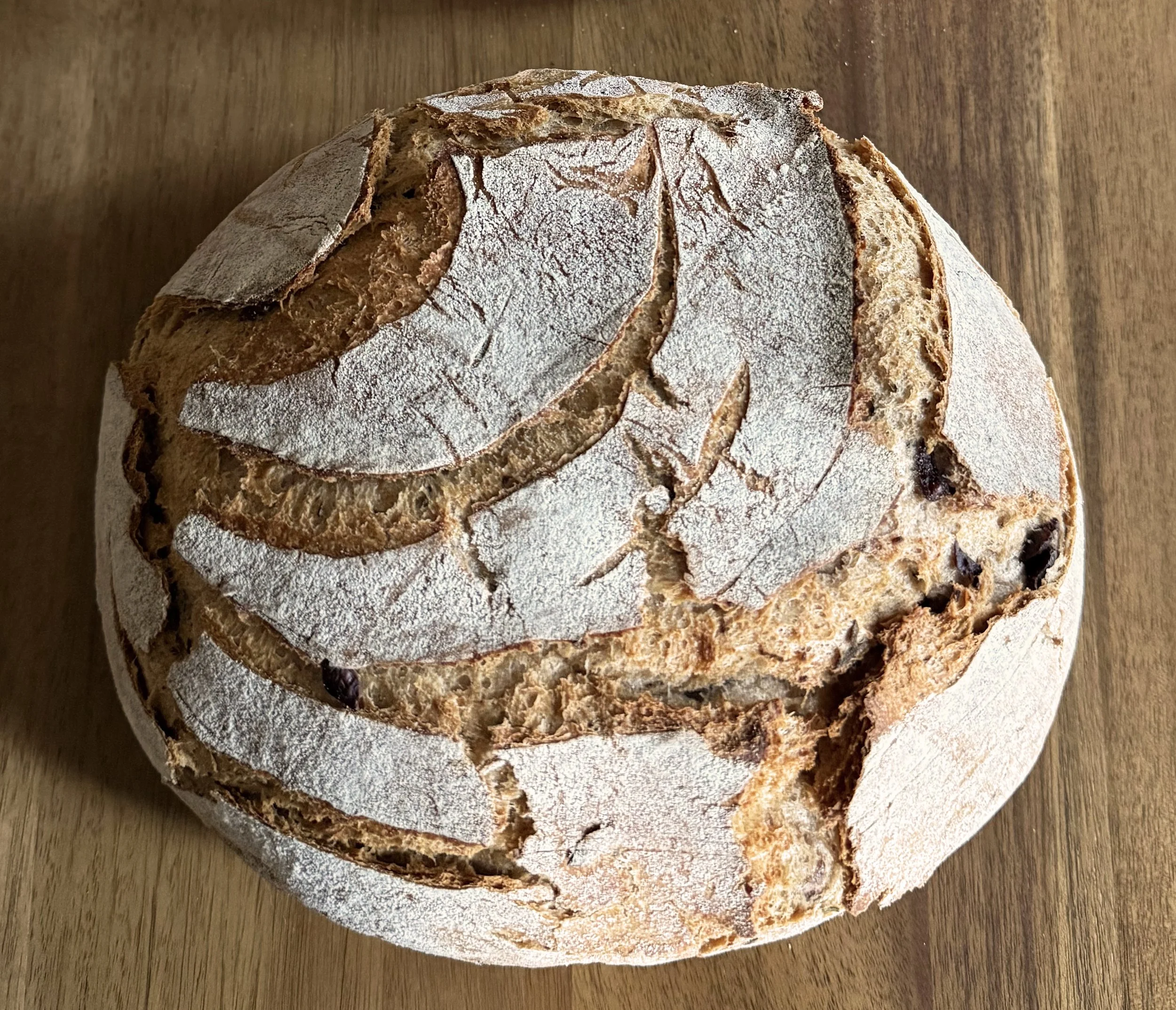 Kalamata Olives & Rosemary Sourdough Loaf  - Smaller Size
