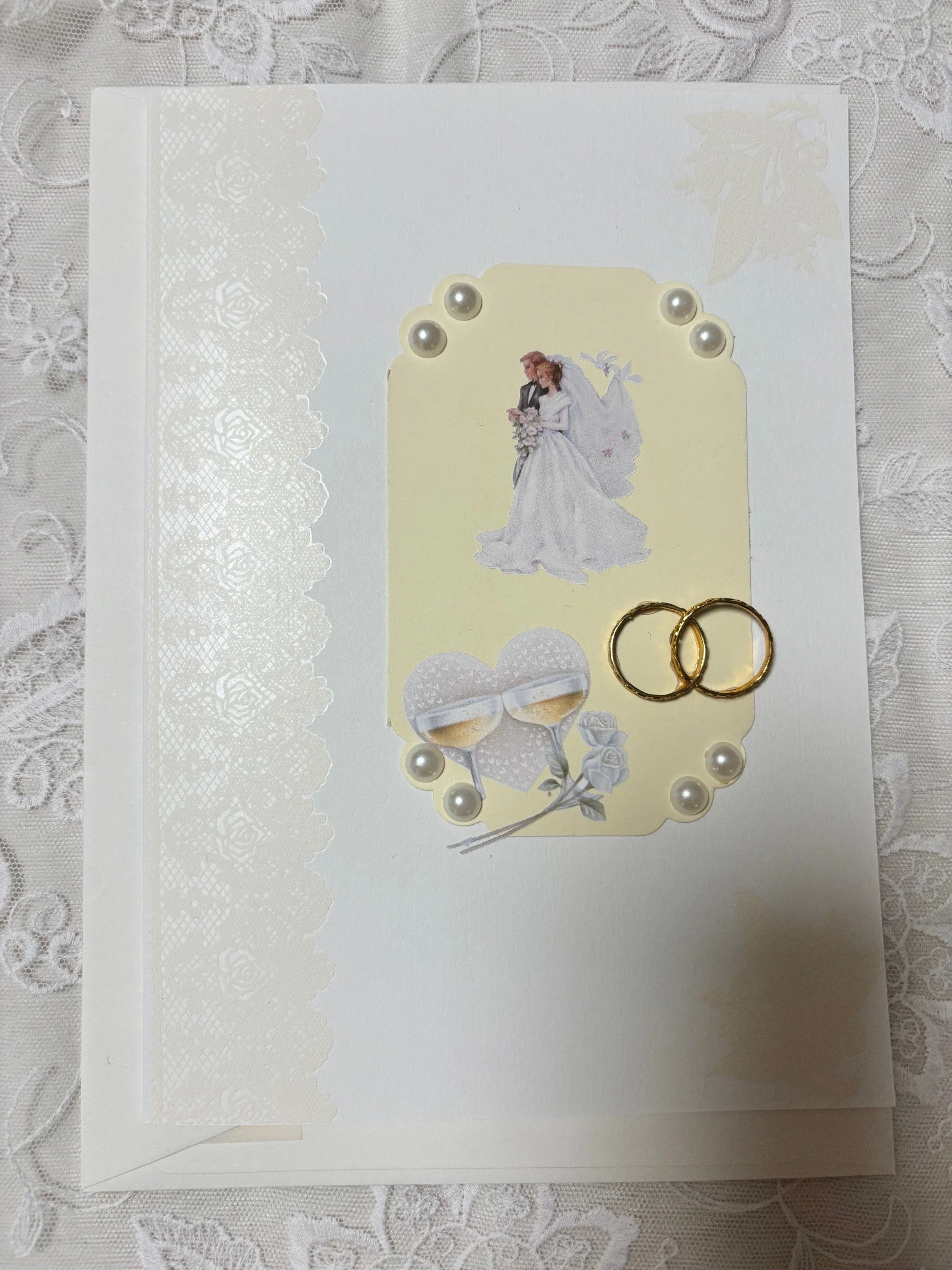 Glückwünsche zur Hochzeit "Eheringe"