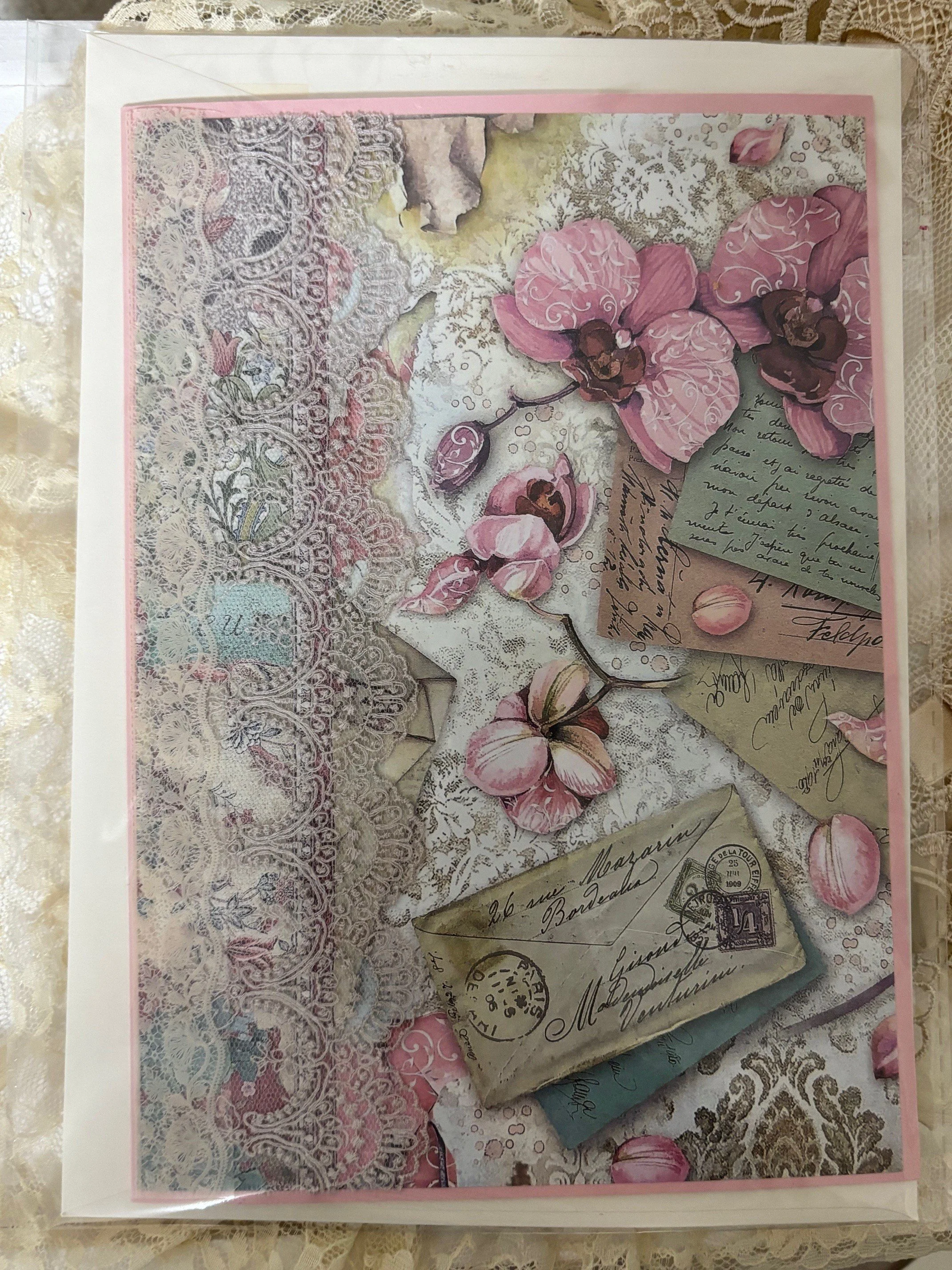 Glückwünsche zur Hochzeit "Orchideen"