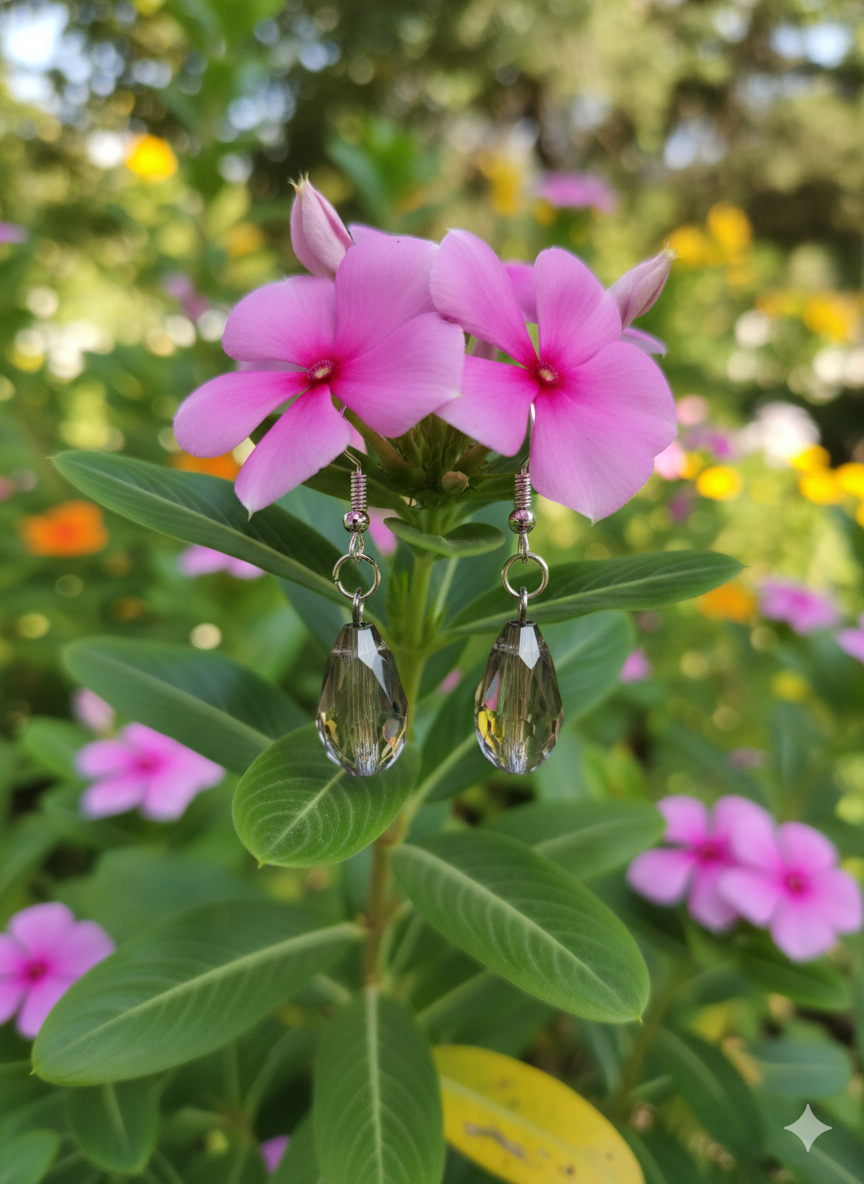 Evie's Crystal Teardrop Delight Earrings