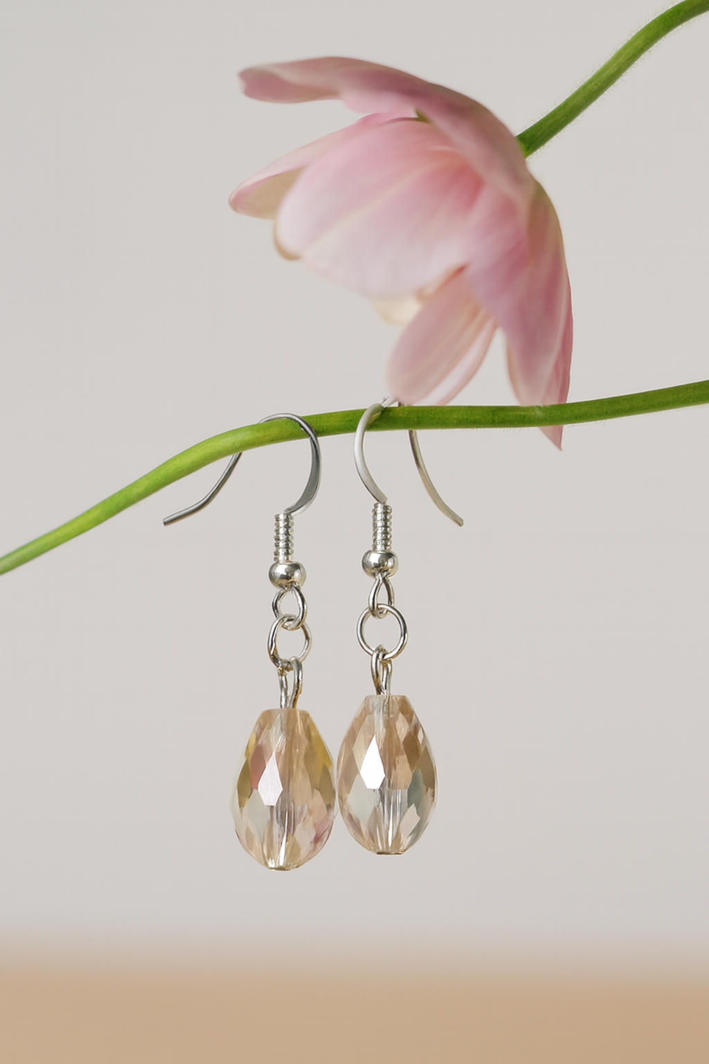 Crystal Dewdrop Earrings
