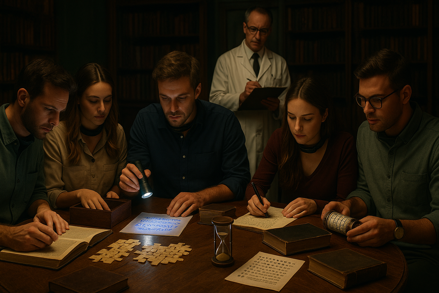 Oplev Det Hvide Snit – et gådespil designet som teambuilding for virksomheder. Aktiviteten afholdes i København og på Sjælland og kombinerer logik, samarbejde og konkurrence, når teams dyster om at løse mysterier og finde point i et intenst miljø.