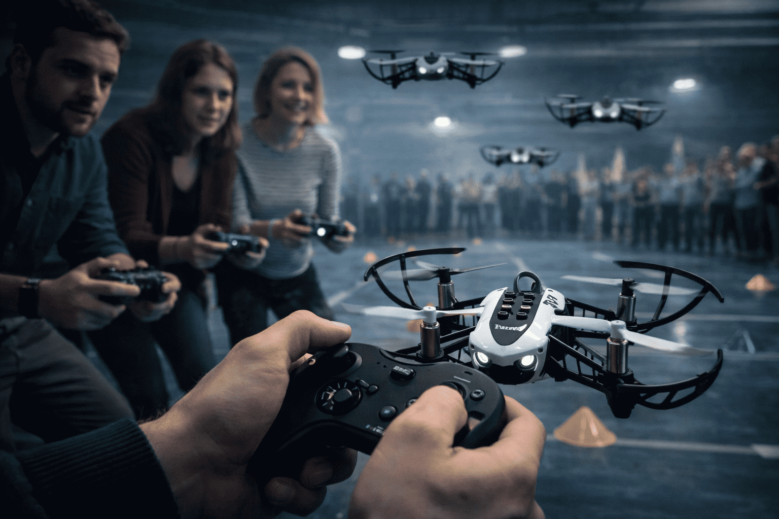 Drone teambuilding event – lær at flyve mini-droner og konkurrér med kollegerne
