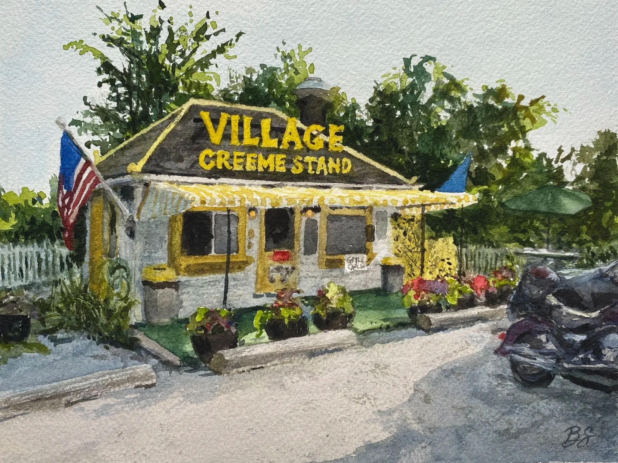 Village Creeme Stand