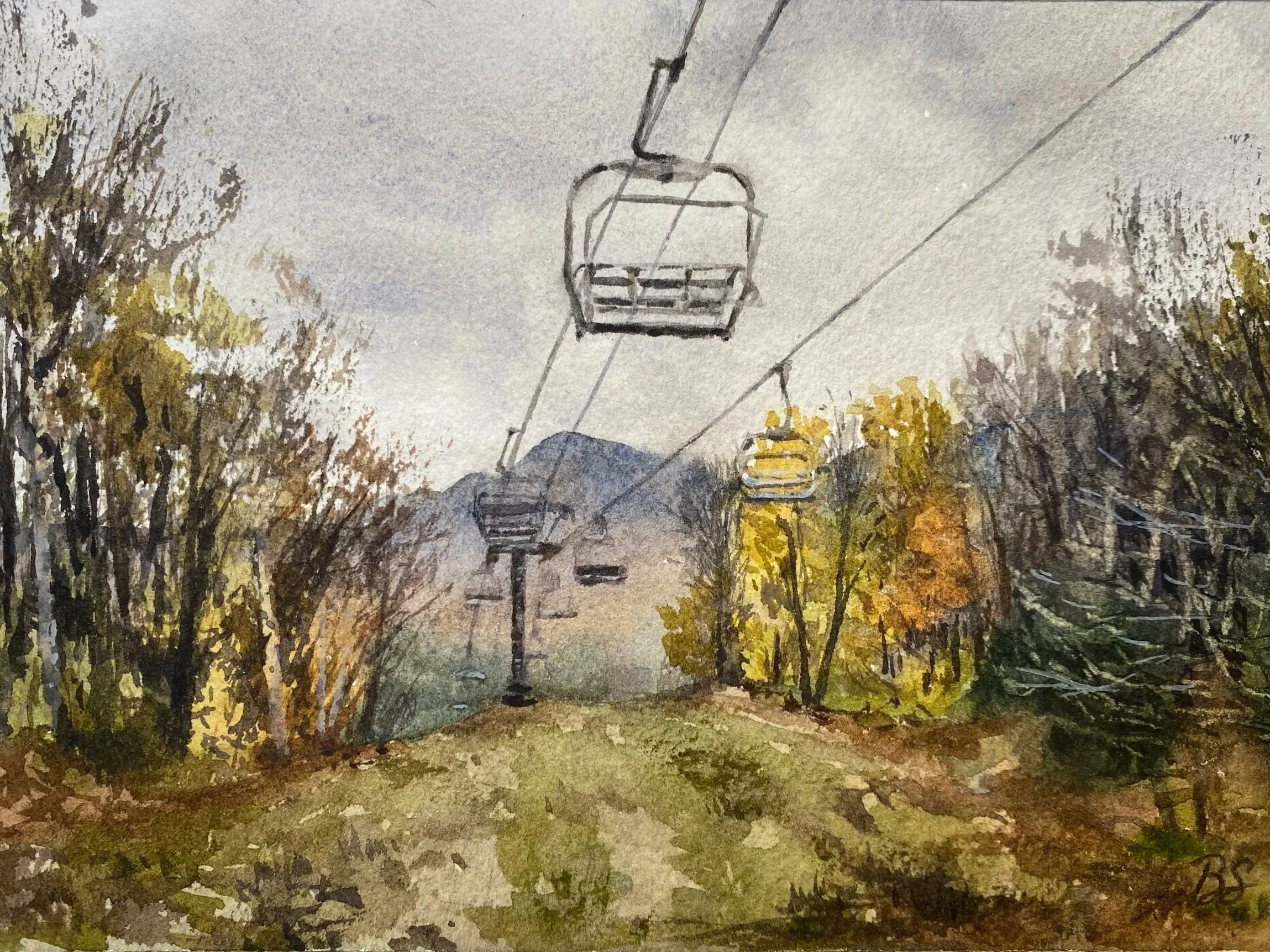 Passing Peak on Worth Mountain