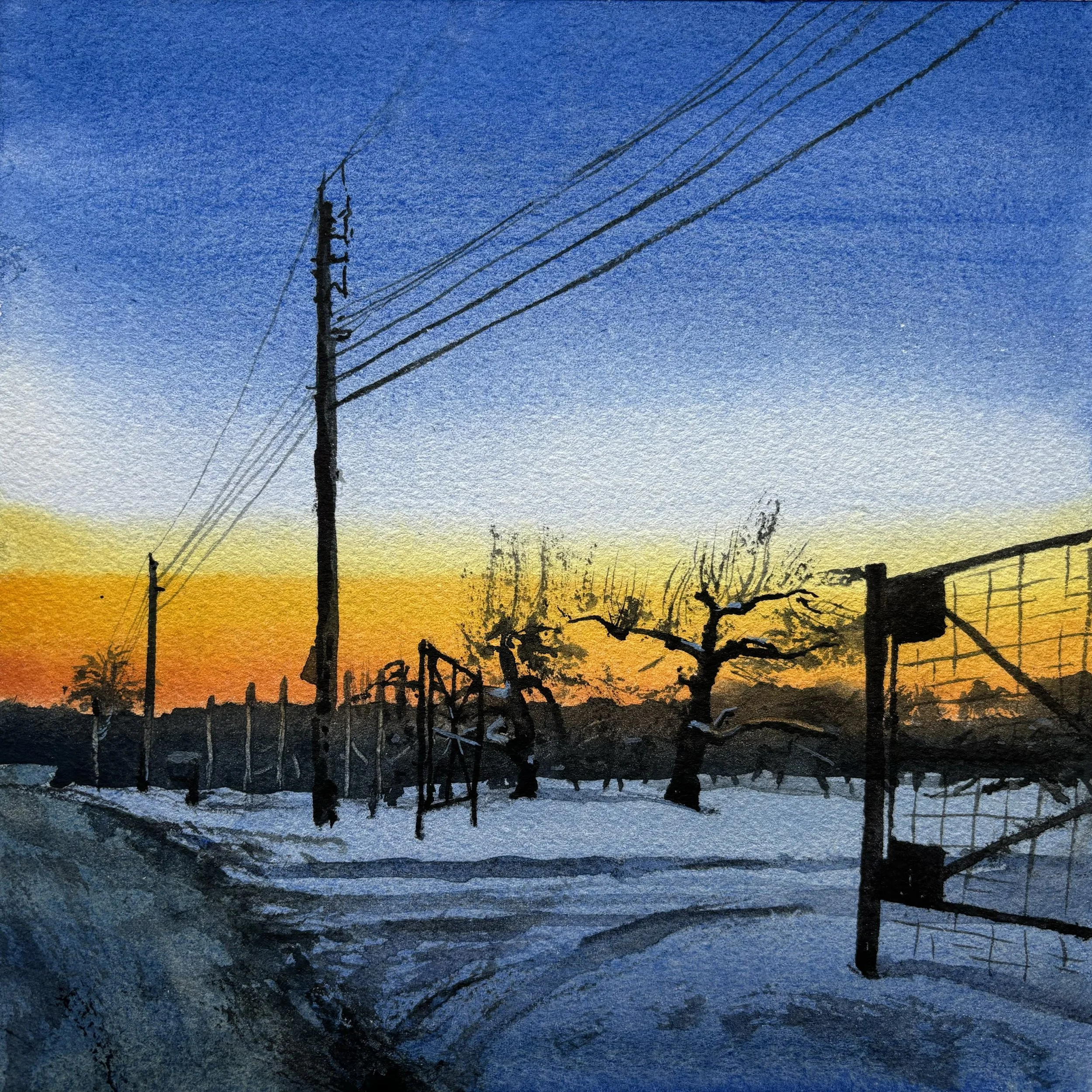 Winter at Happy Valley Orchard