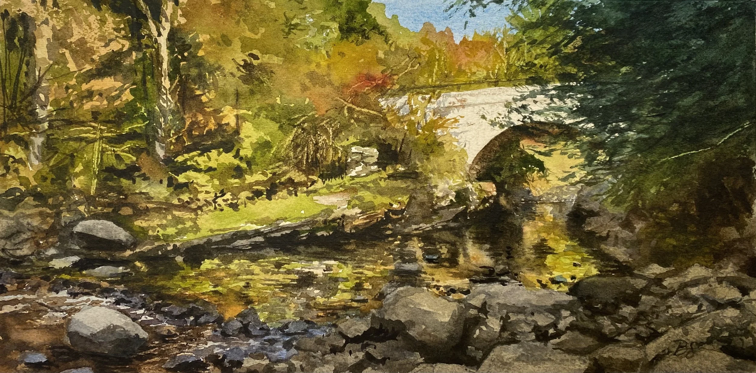 Bridge Over Middlebury Gorge