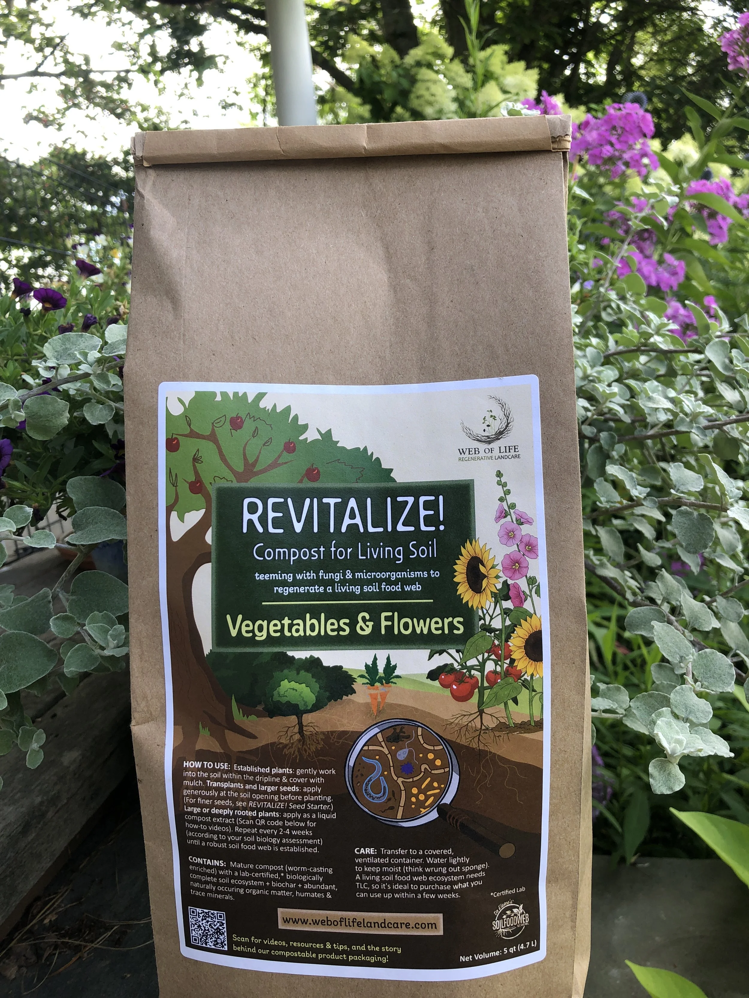 REVITALIZE! Vegetables & Flowers