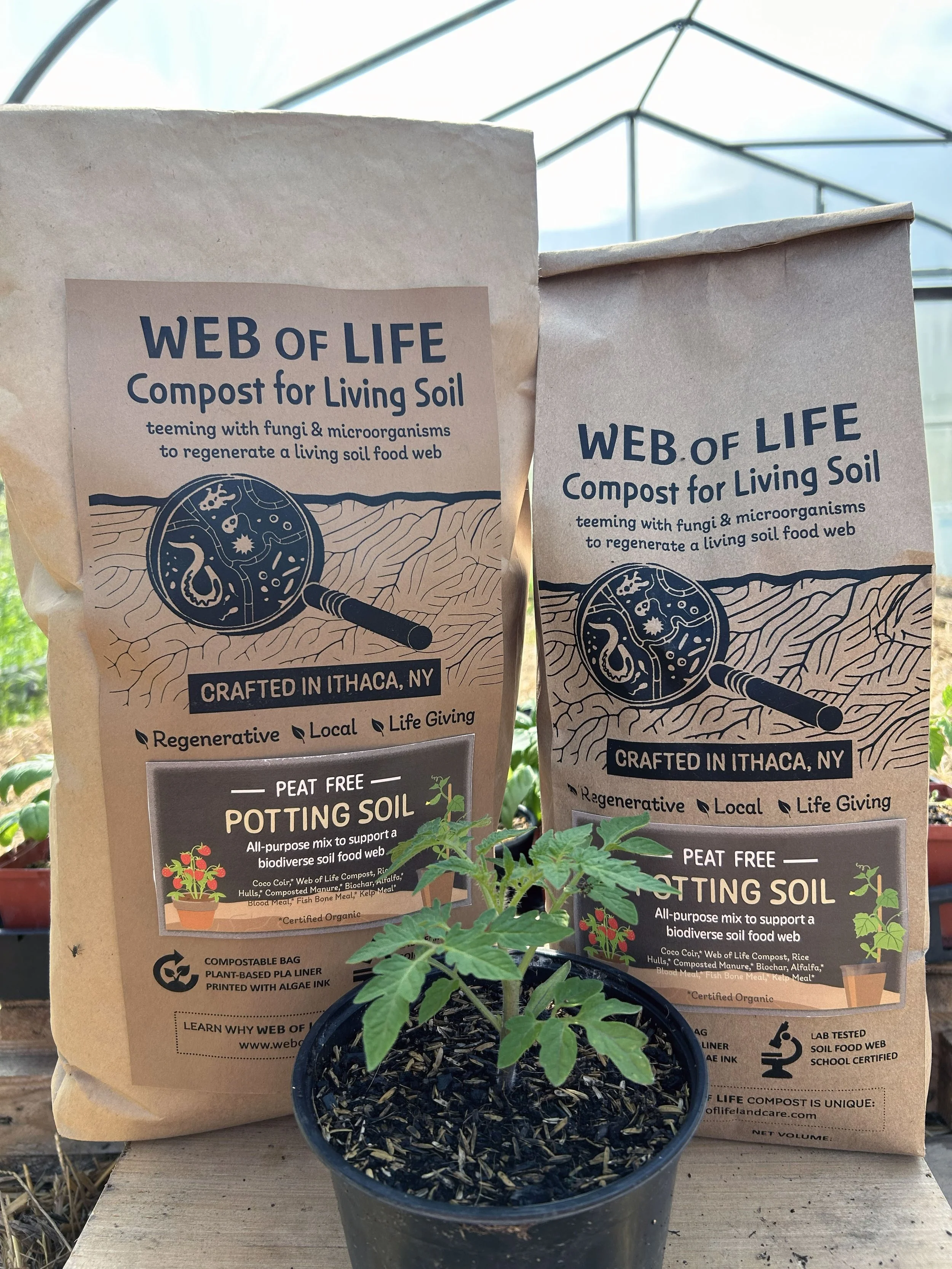 Web of Life Peat-Free Potting Mix