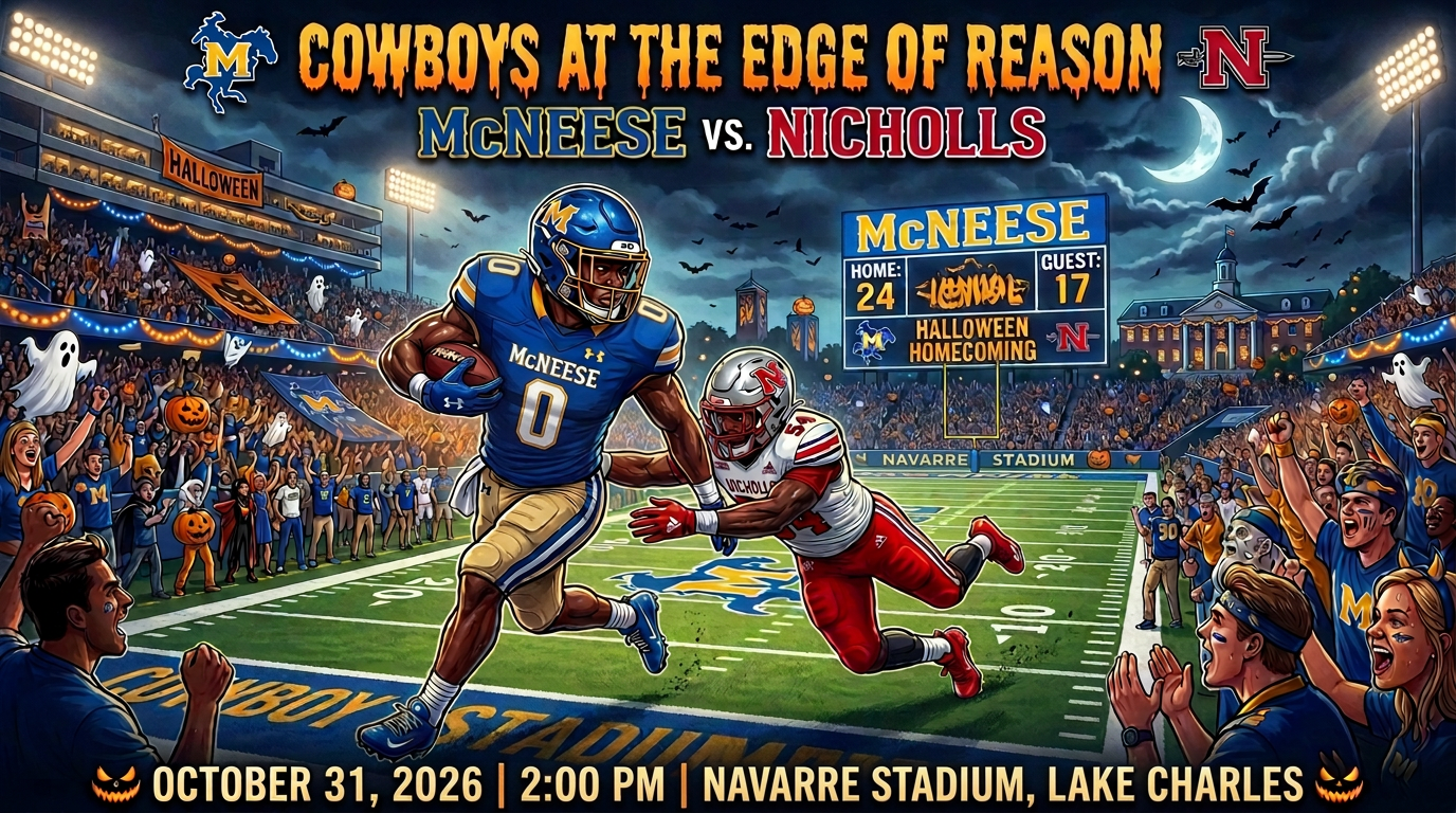 Cowboys at the Edge of Reason: McNeese vs. Nicholls