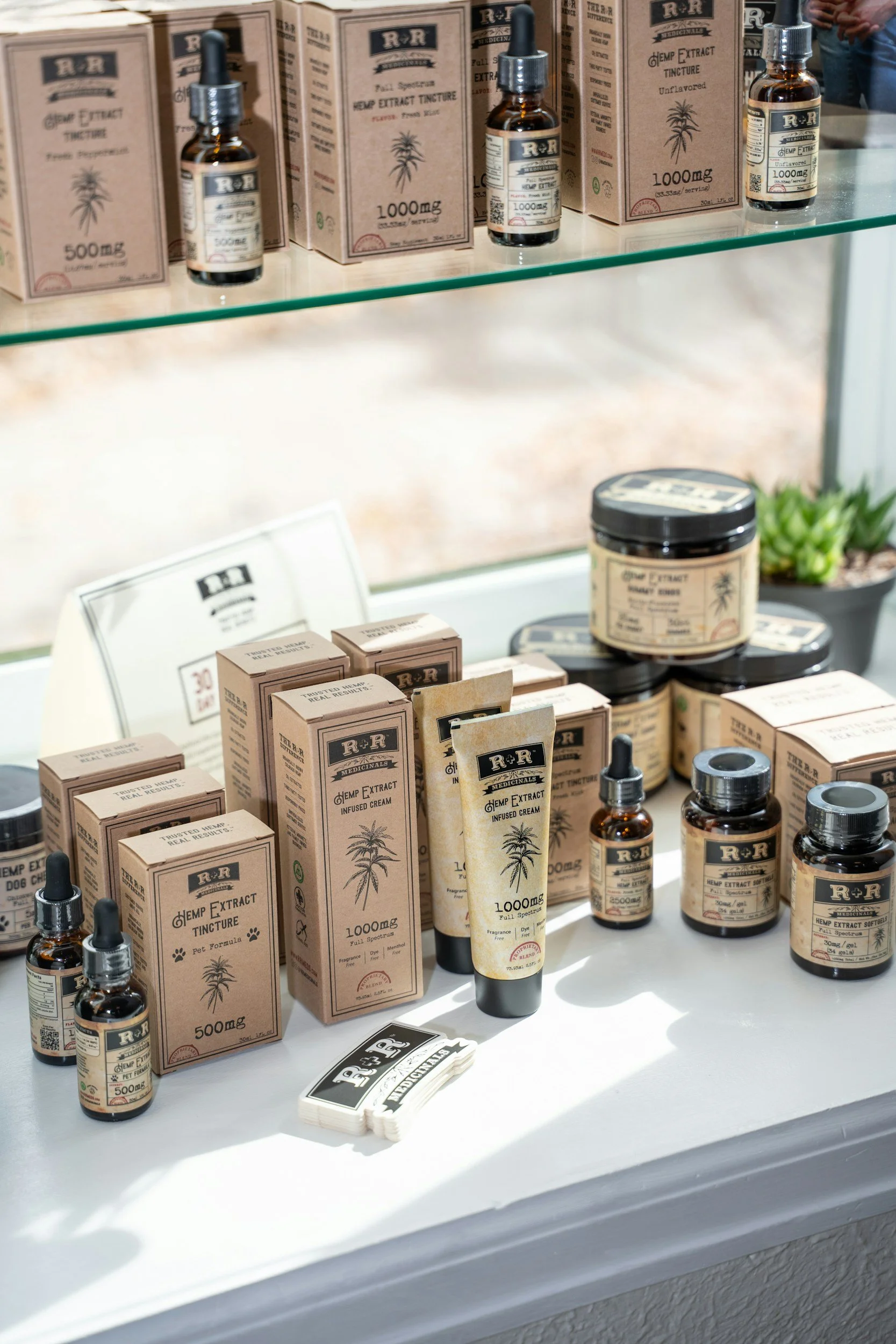 CBD wellness store gummies