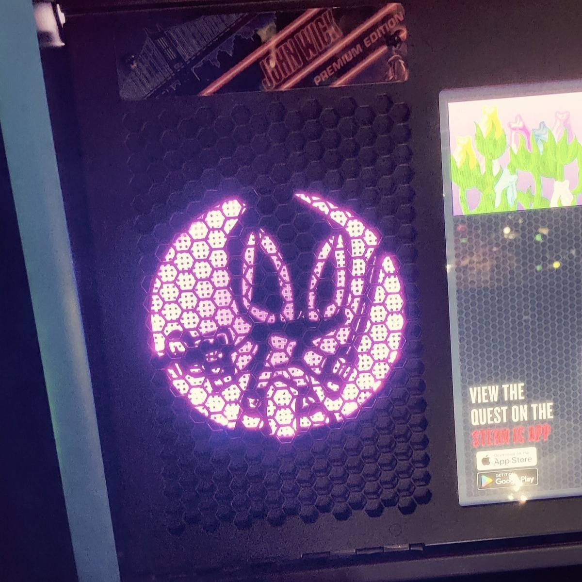 Stern Lil Deadpool round speaker inserts fits 5.25"