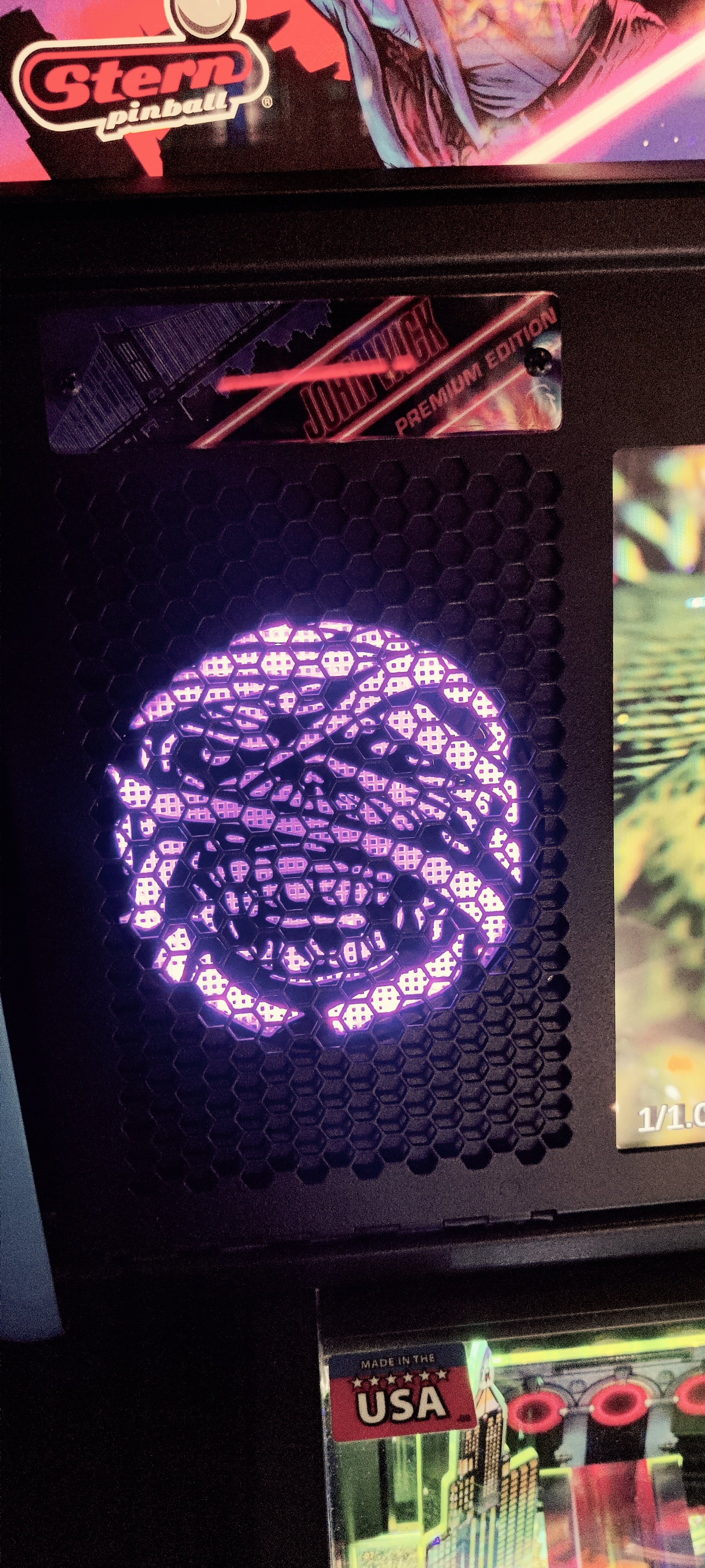 Stern Iron Maiden round speaker inserts fits 5.25"