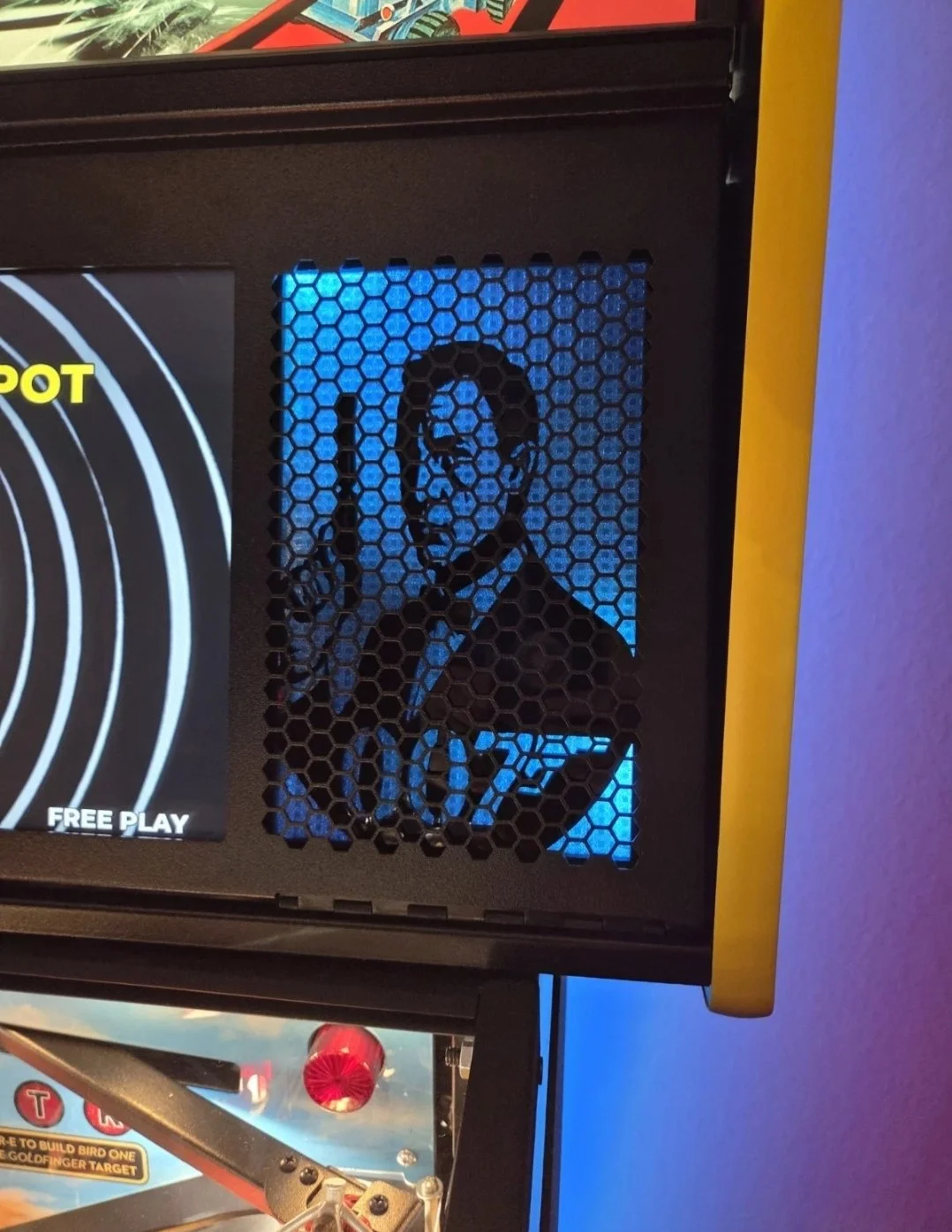 Stern James Bond rectangular speaker inserts