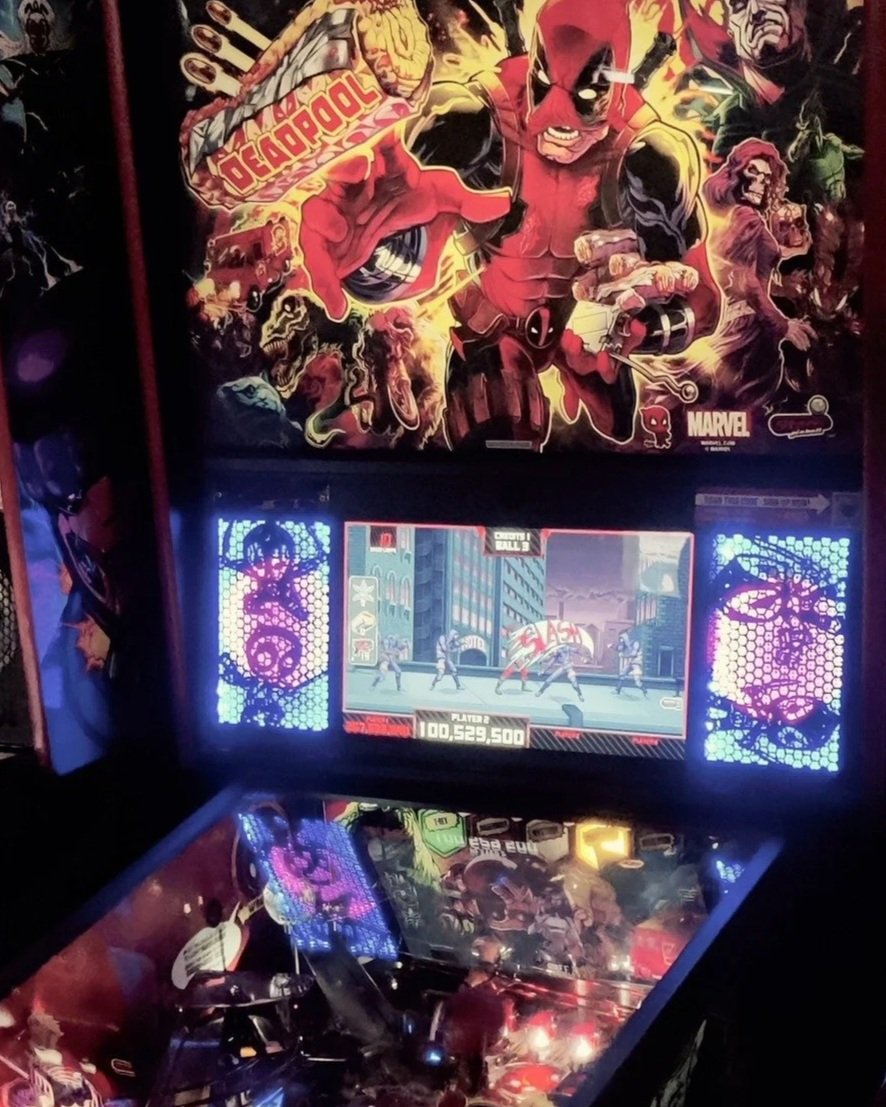 Stern Lil Deadpool rectangular speaker inserts