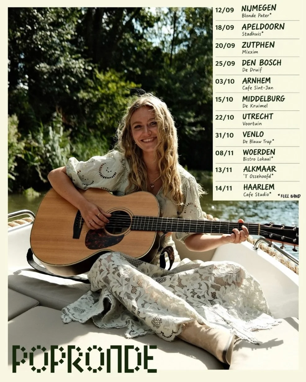 @popronde 2026 let&rsquo;s goooo!! 🪽🌸🎶 these are my shows so far :) every week another city&hellip; where will I see you?
