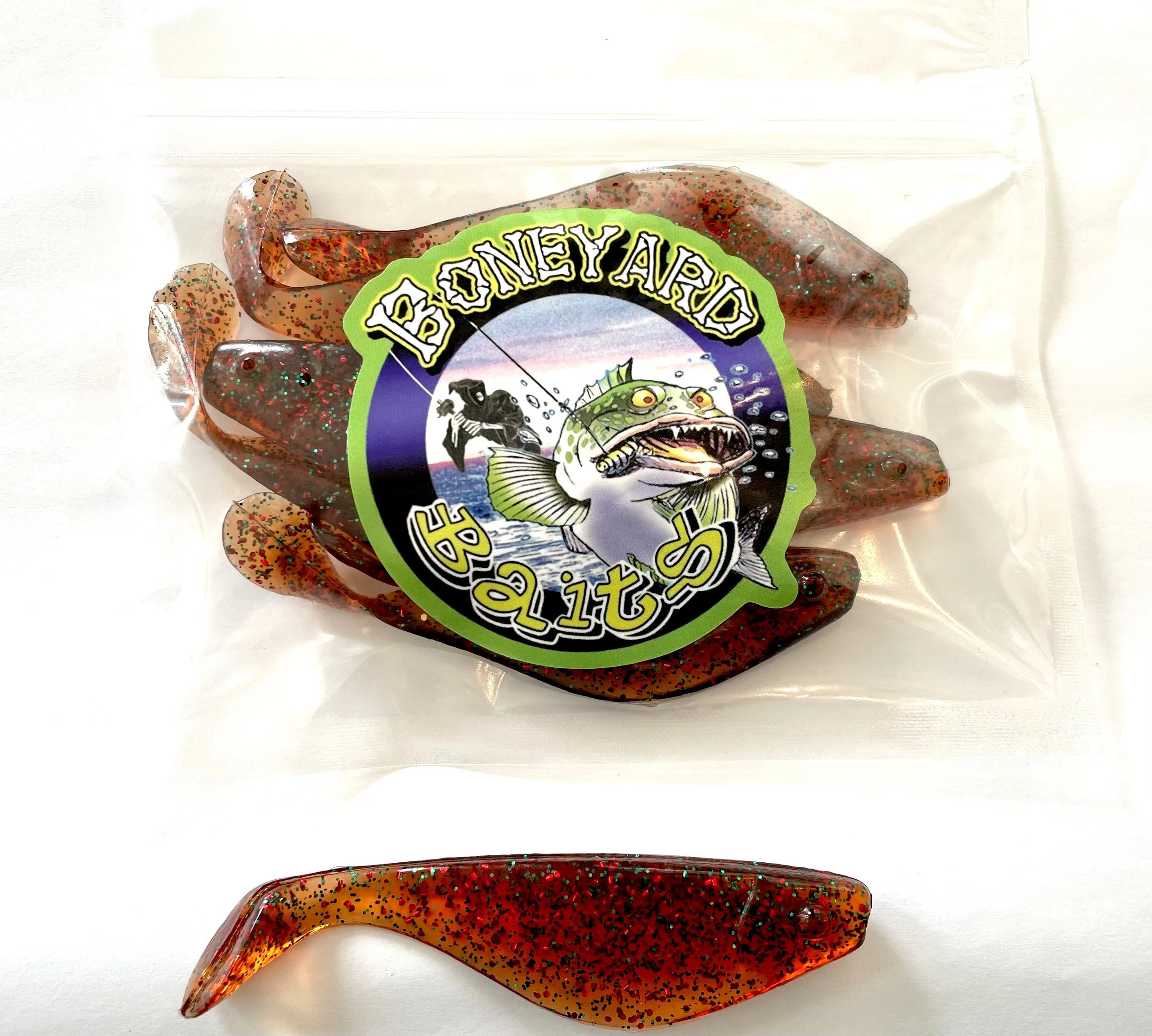 4" Classic Shad (6pk) - Choose Color