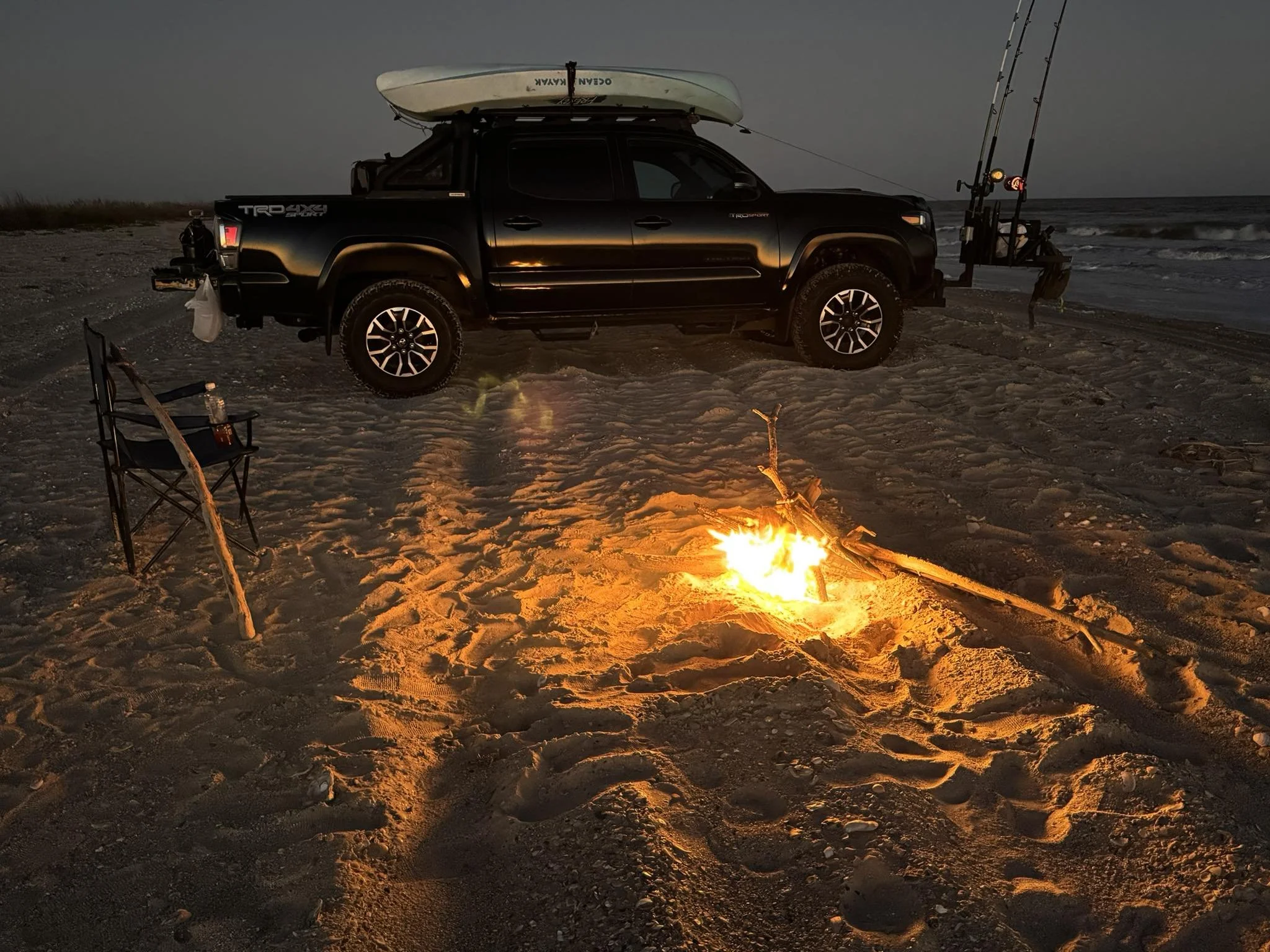 Setting Up Your Beach Campsite