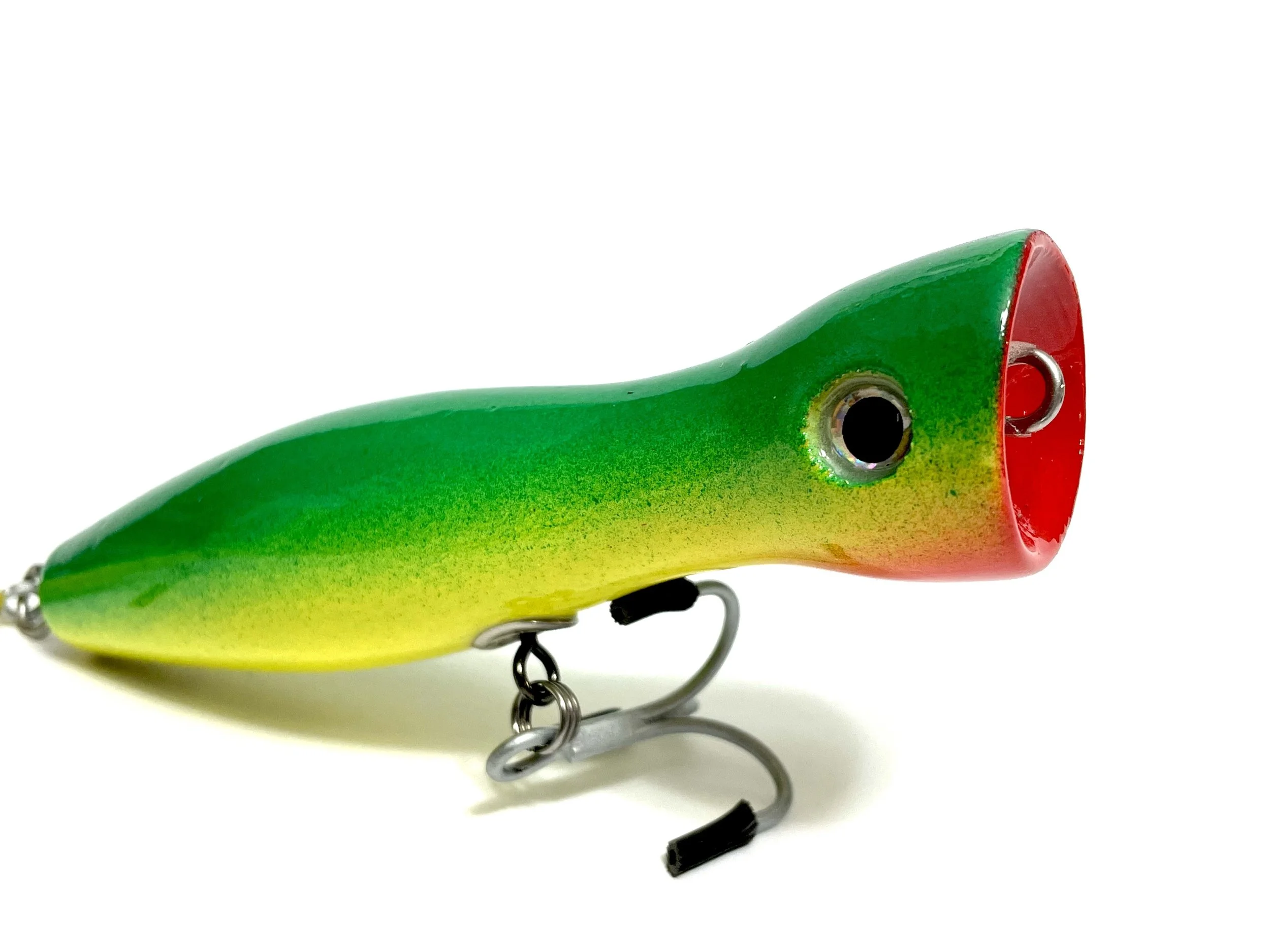 5" Painkiller Jr - Green/Yellow Popper