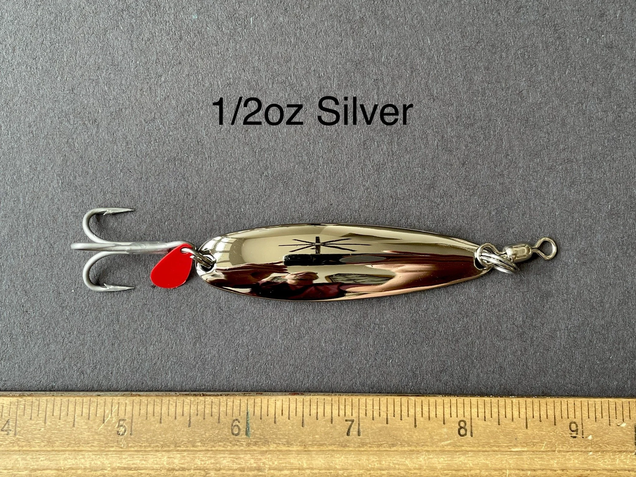 1/2 oz Stainless Steel Spoons - Gator Lures - Choose Color