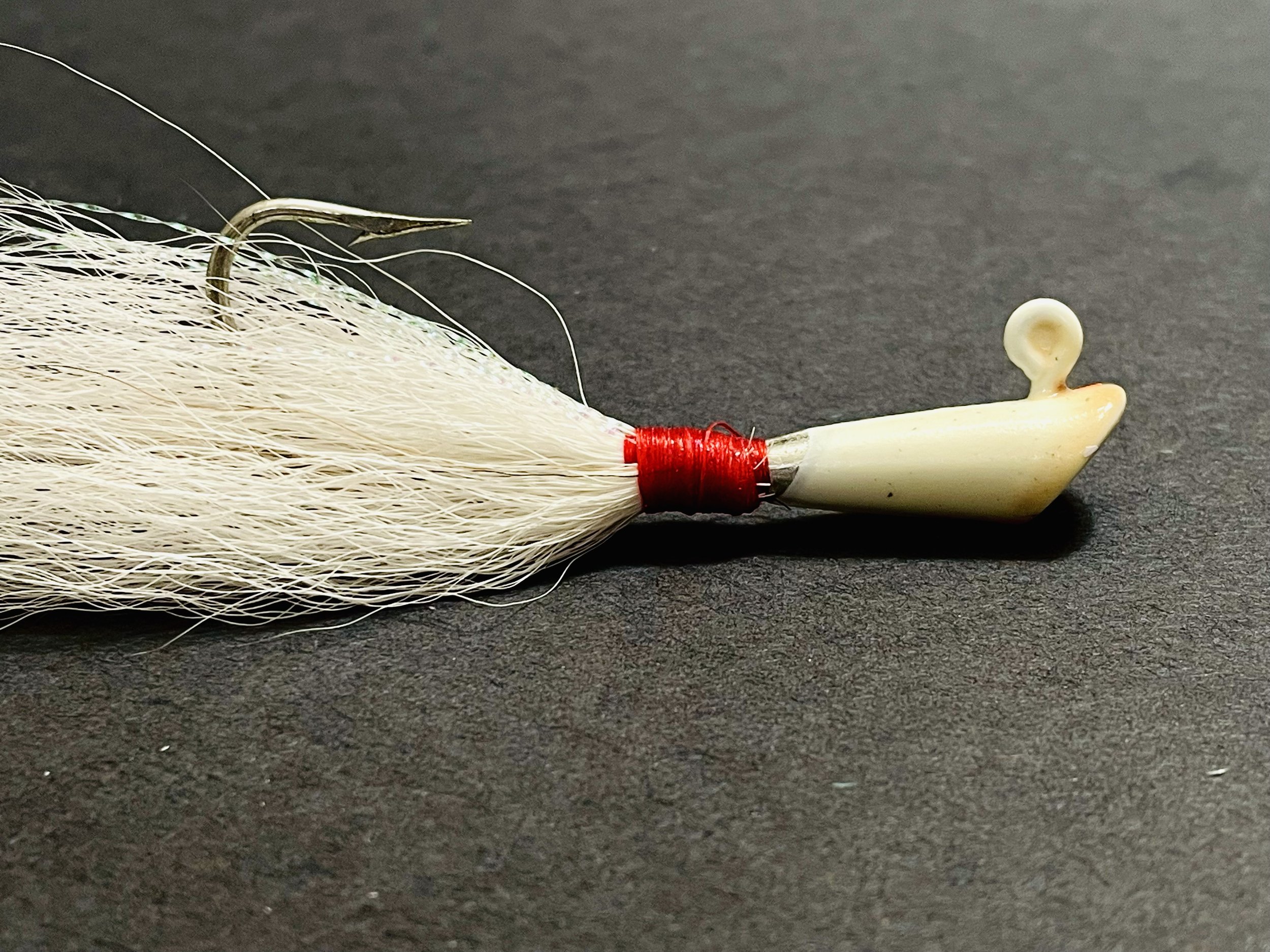 1/4oz Bucktail Jig (TIN) Lead Free - Choose Color