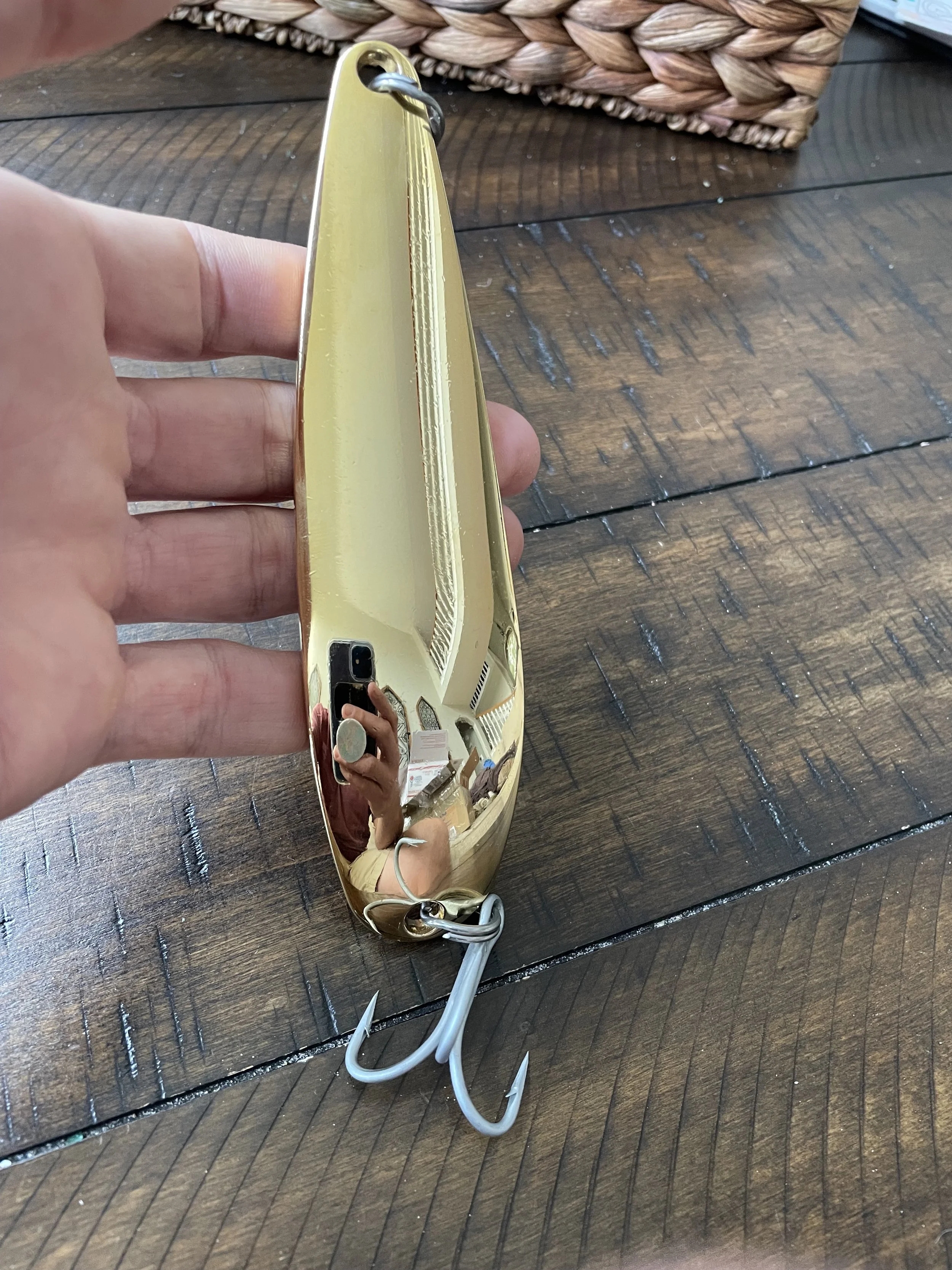 2oz thru 7oz Stainless Steel Spoons - Gator Lures - Choose Color