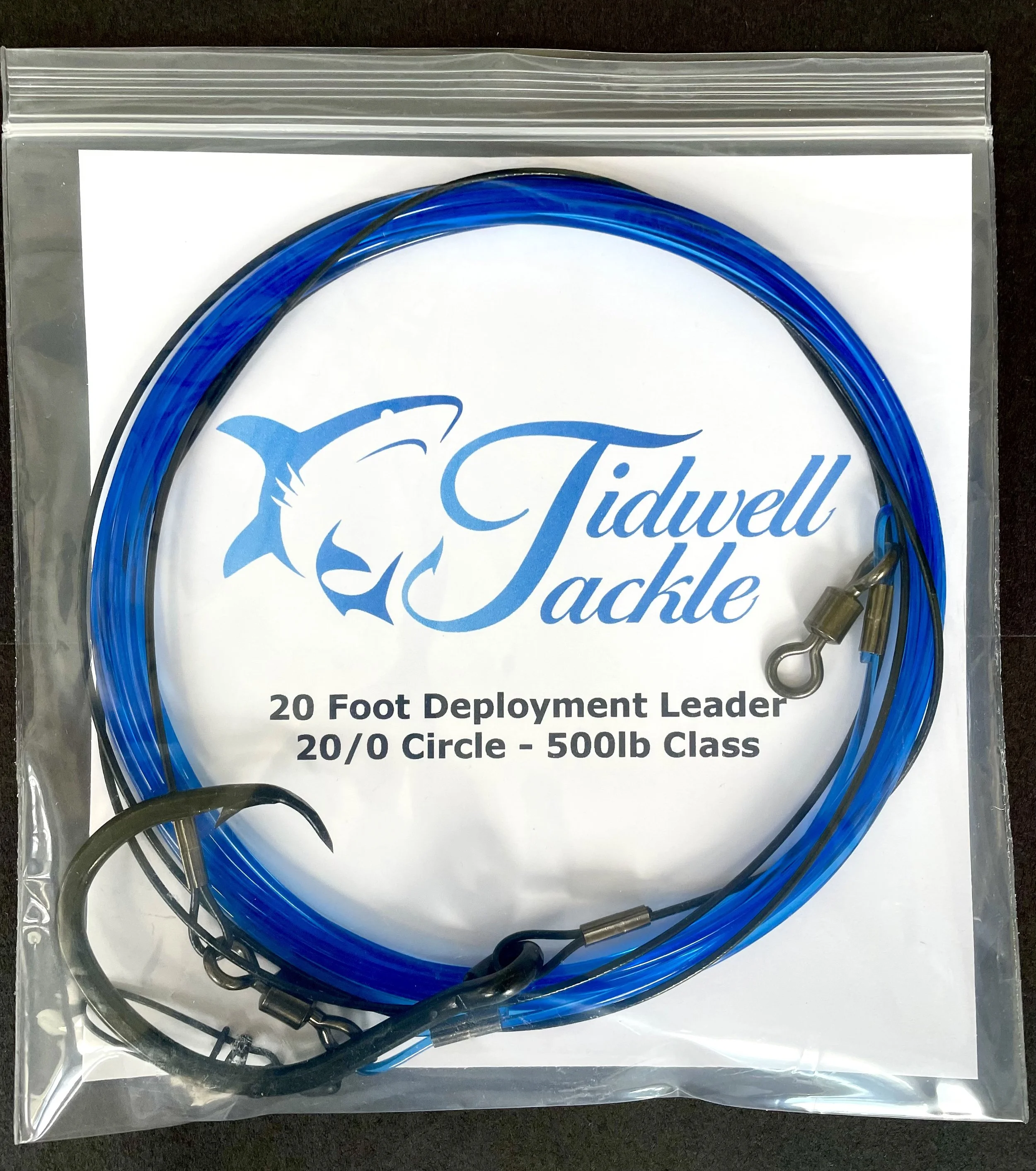 Tidwell Tackle - 20ft Shark Deployment Leader