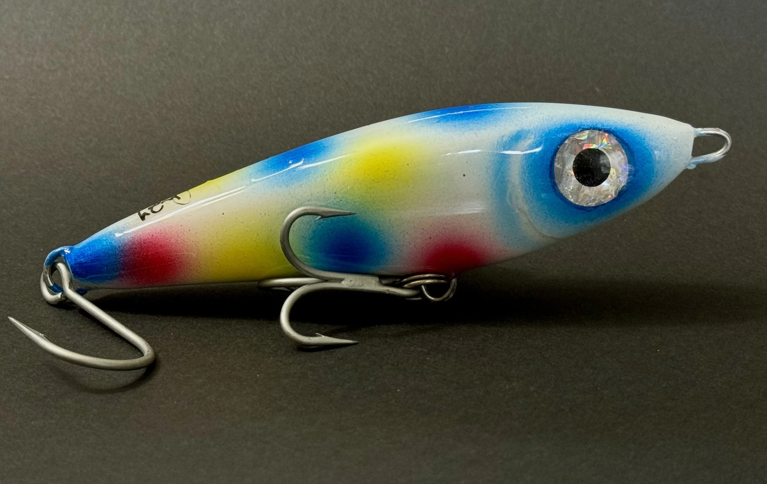 4.75" Mini Dart - Wonderbread - Alan's Custom Lures