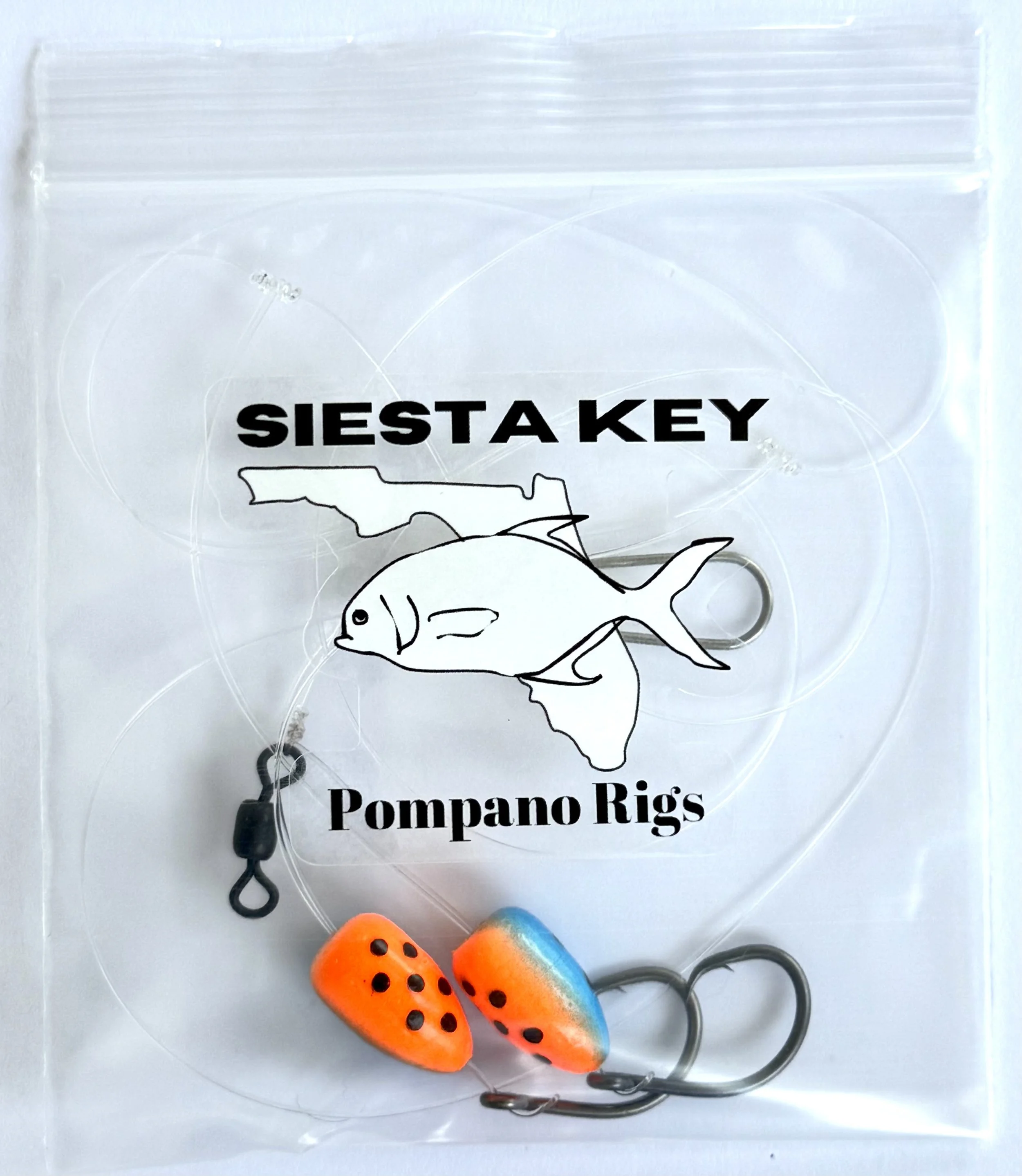 Siesta Key - Pompano Rigs (Choose Color) - Listing 1