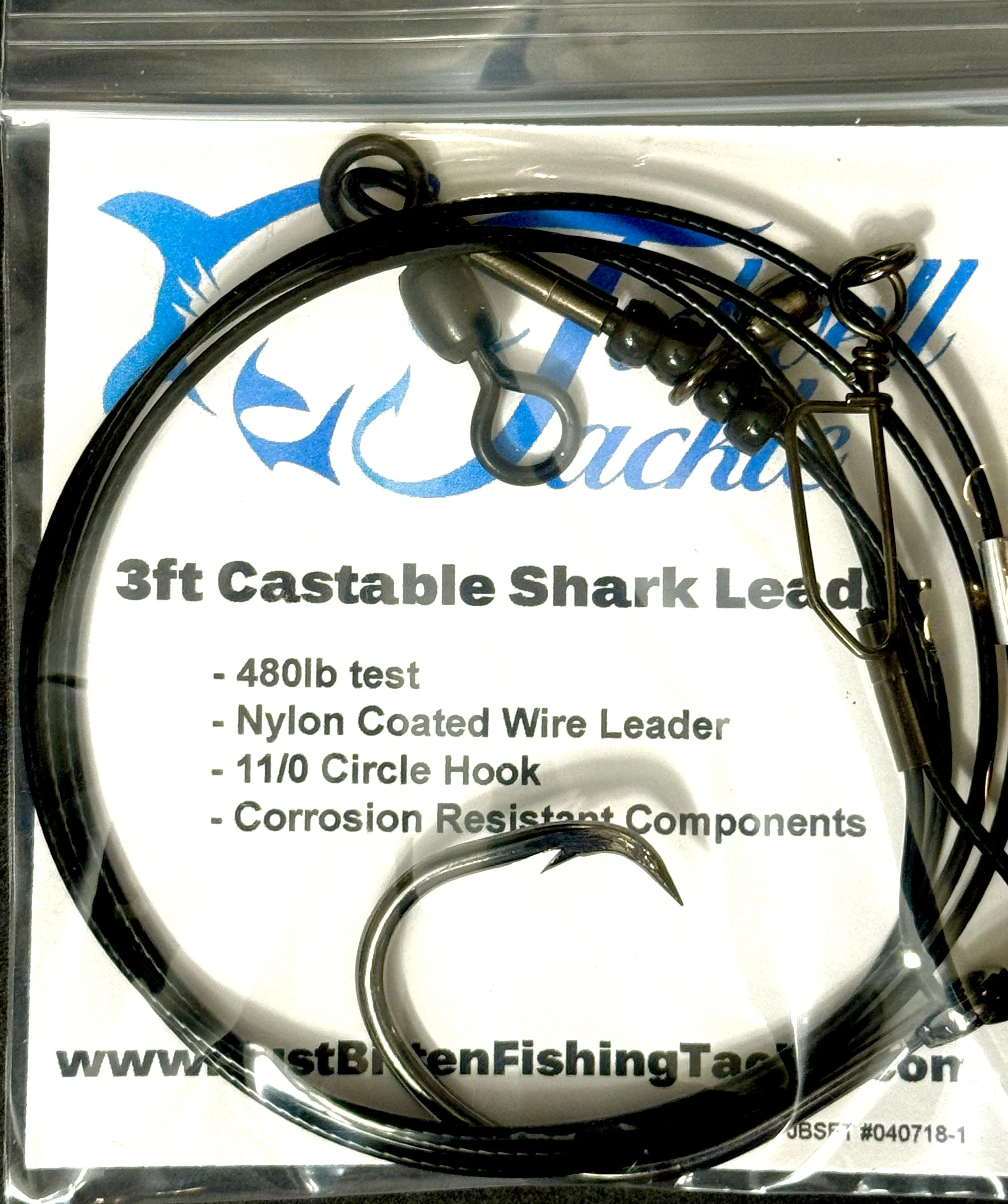 3ft Castable Shark Fishing Leader