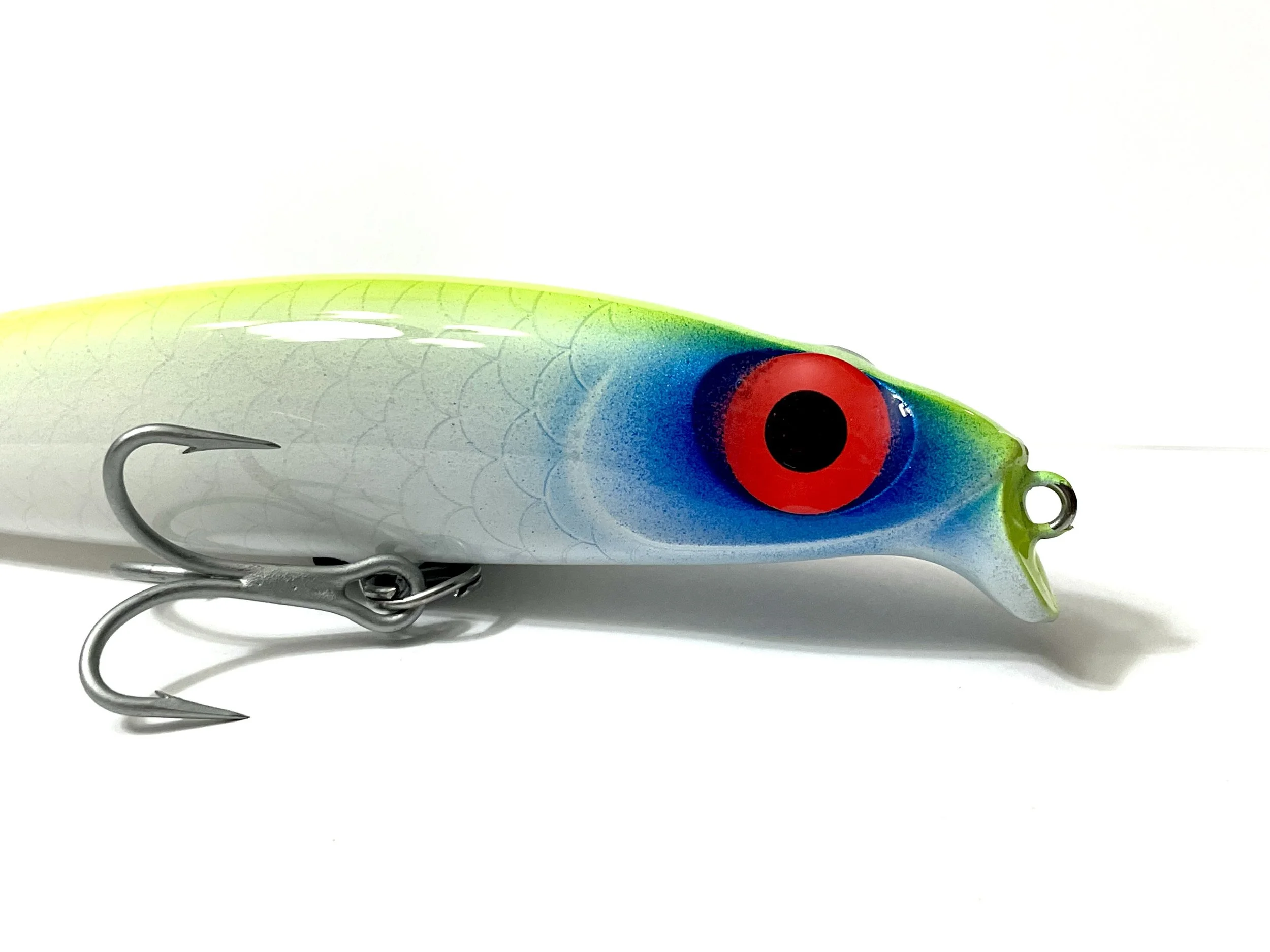 7" Magnum Jerkbait - Surf Clown - Alan's Custom Lures