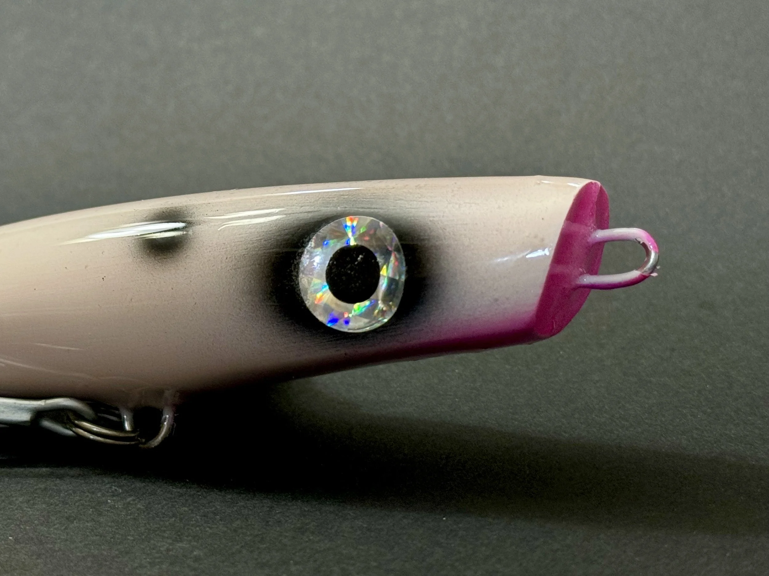 EZ Pop - Bone Pink Lip - Alan's Custom Lures
