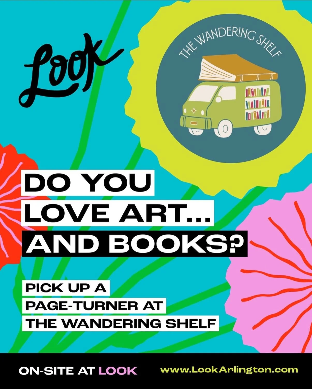 Starting tonight!! @lookarlington 

Artists transformed a vacant Walgreens in Arlington to be a FREE interactive pop up for the next three weekends! 

There are sooooo many incredible artists teaching workshops and incredible exhibits! Plus we will b