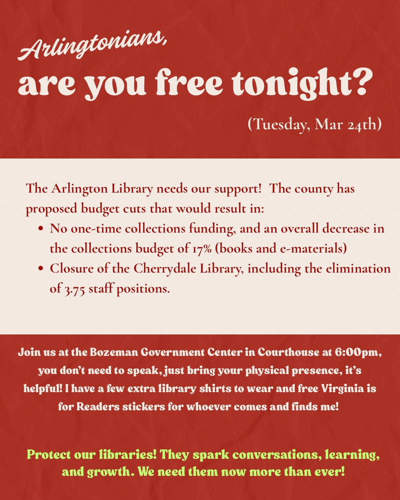 Please send a DM if you have any questions! 

#libraries #arlingtonva #booksbooksbooks #readmorebooks #library