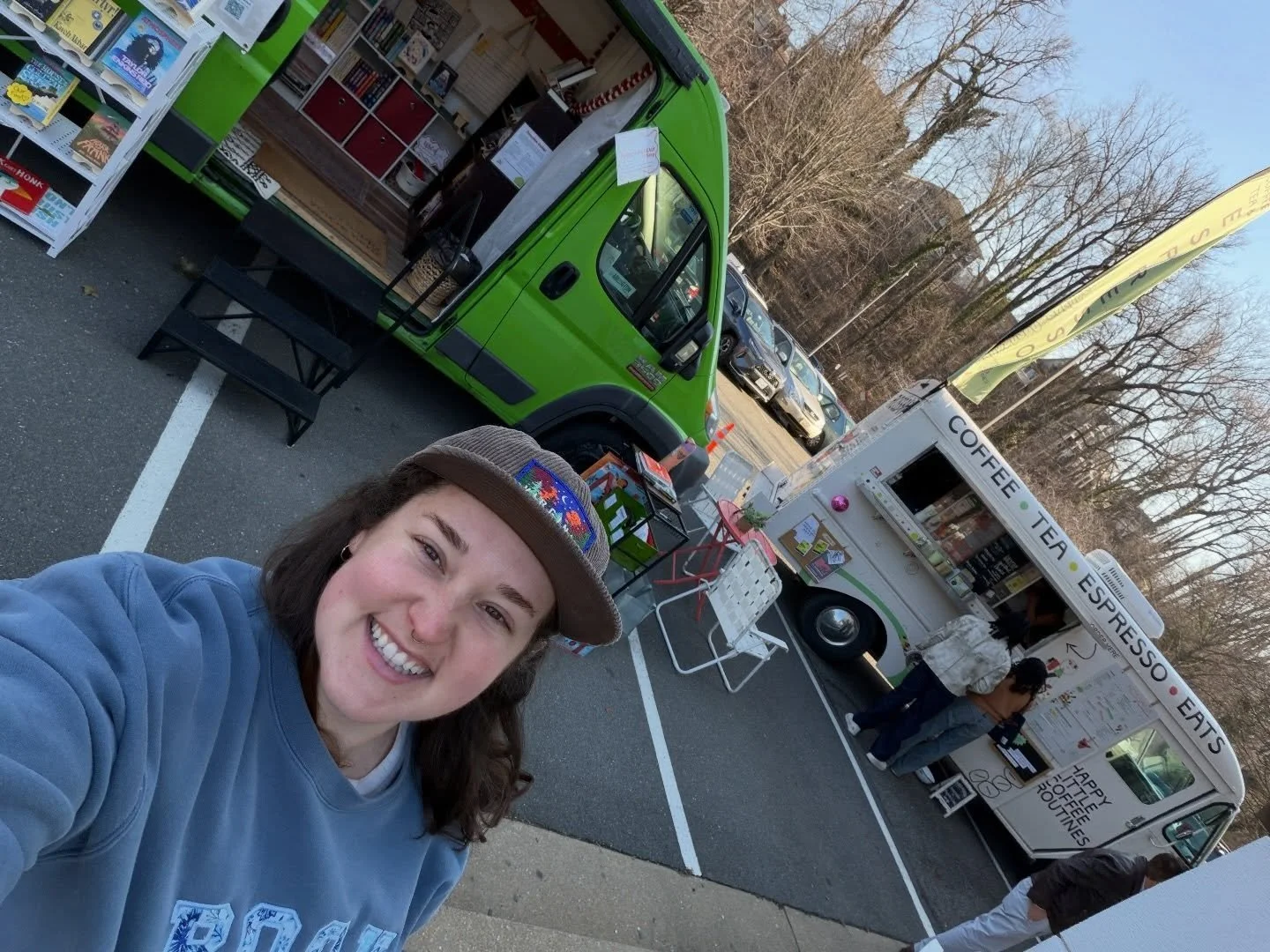 Just reminiscing about @lookarlington with @rossana_toyou ! So many incredible Arlington events coming our way this spring and summer! 

#arlingtonva #community #booksandcoffee