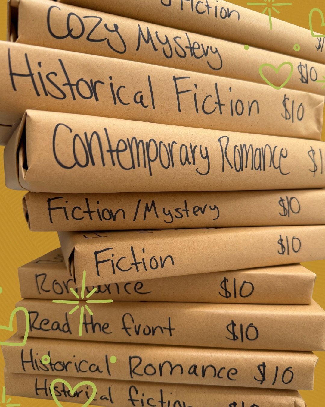 We&rsquo;ve got a new batch of blind dates with a used book! Catch them while you can!! 

#usedbooks #arlingtonva #shoplocal #blinddatewithabook