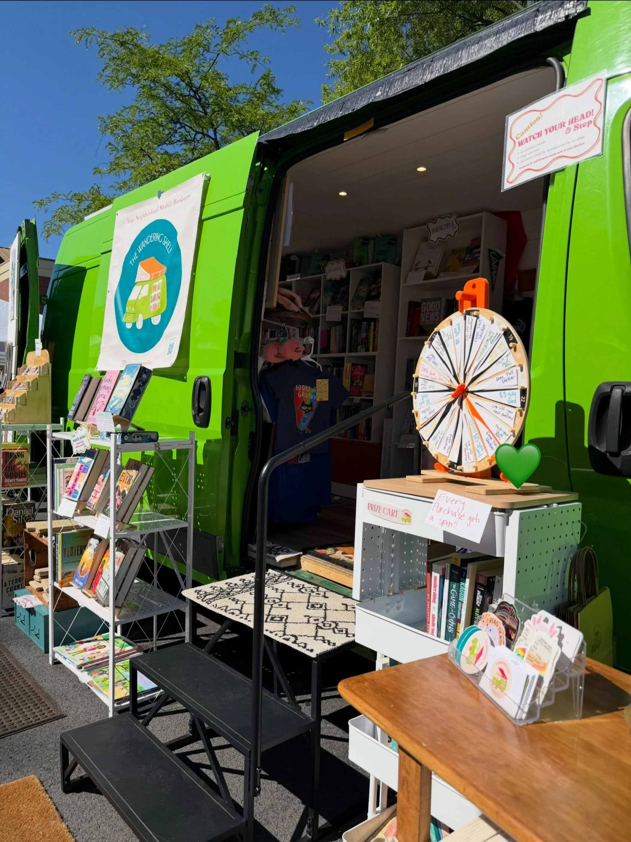 Round two today 💚🎉

Spin the wheel for every purchase!
