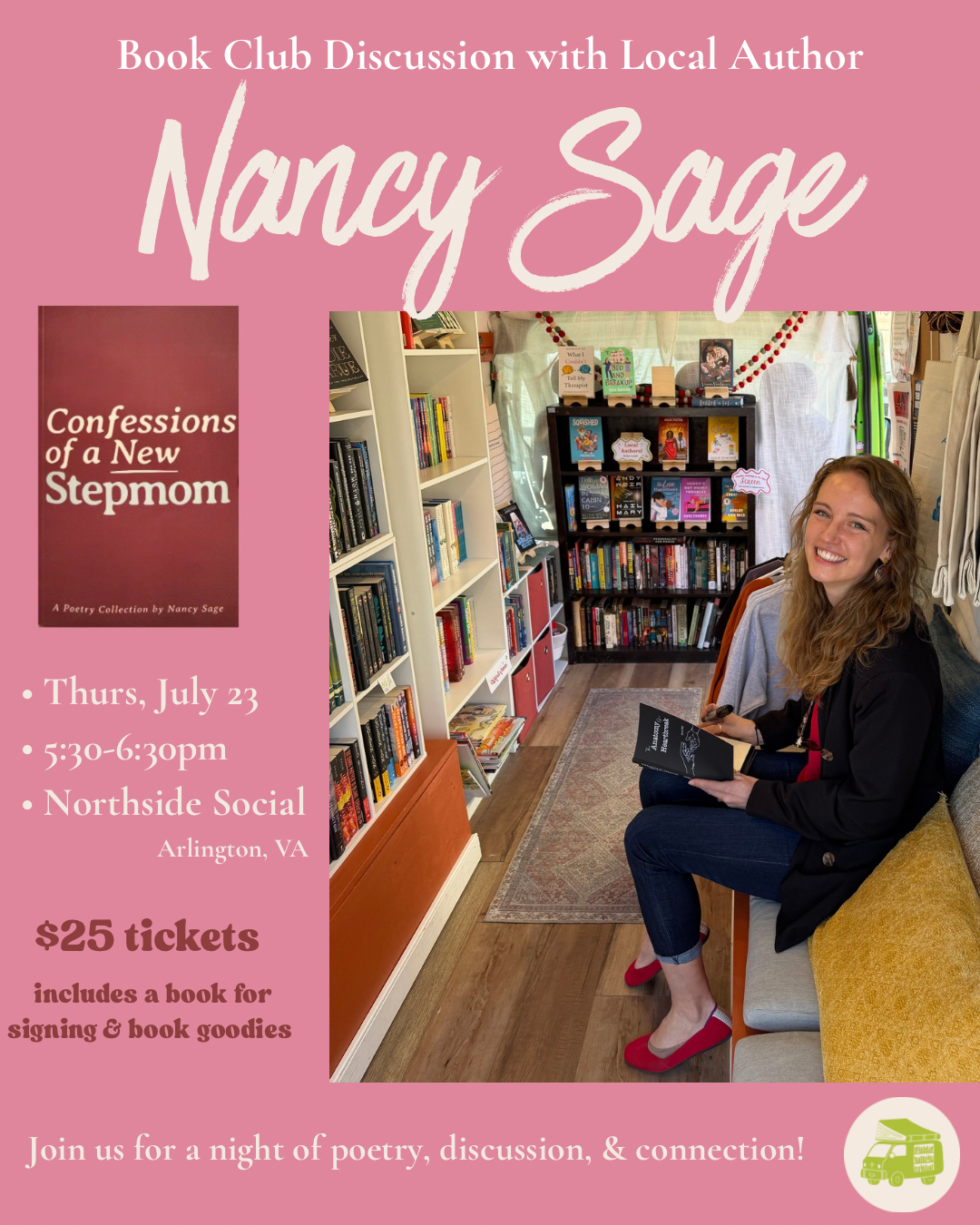 Bookclub Discussion with Nancy Sage
