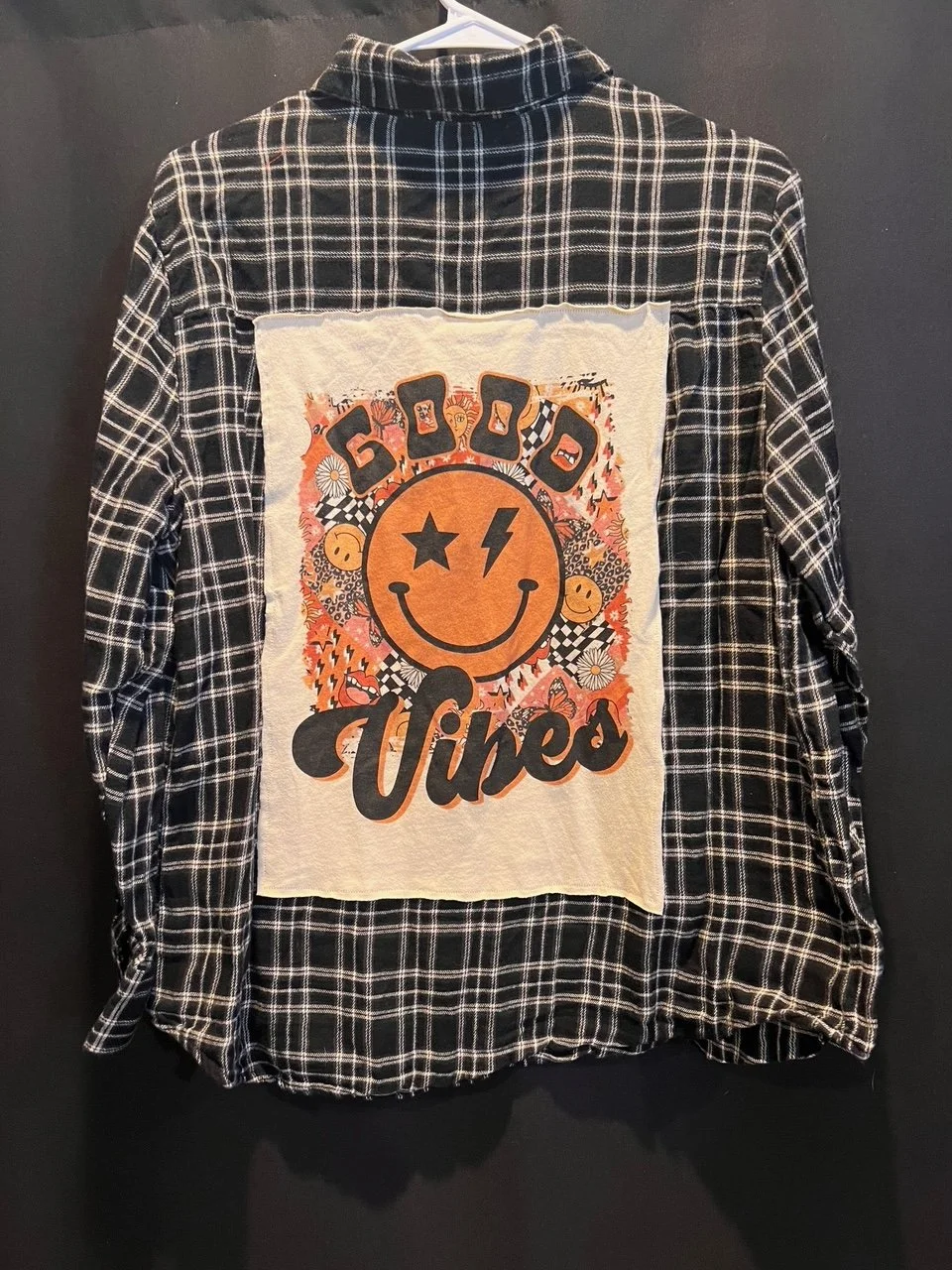 Good Vibes Flannel Shirt