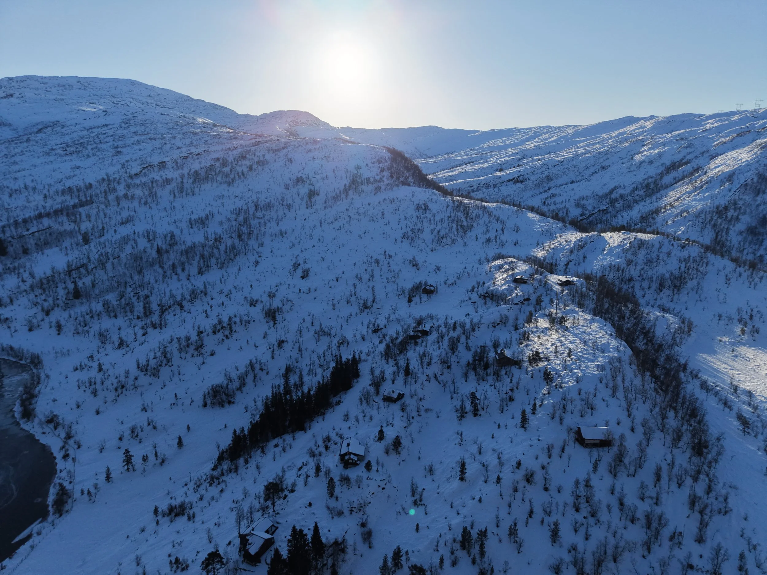 Vintersol i Bergsdalen