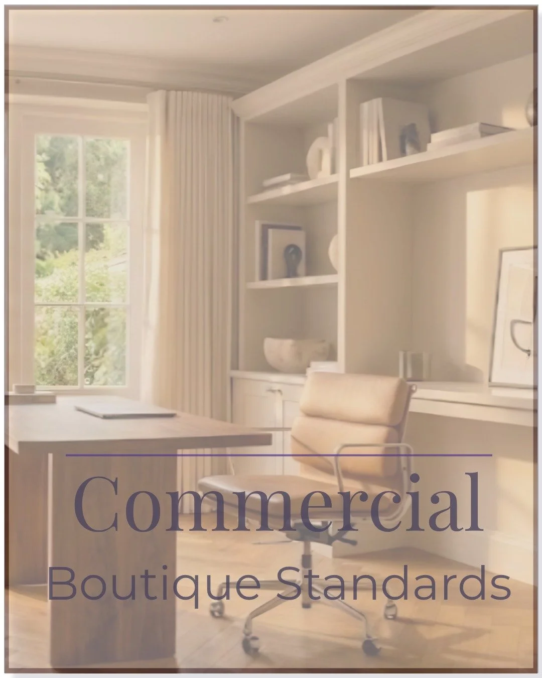 🏢 Your premises speak before you do. 

In the commercial world, hygiene isn't just a chore&mdash;it's a signal. A dusty skirting board in a reception or a smeared mirror in a gym tells your client: "We miss the details."

At Hush Aura, we 