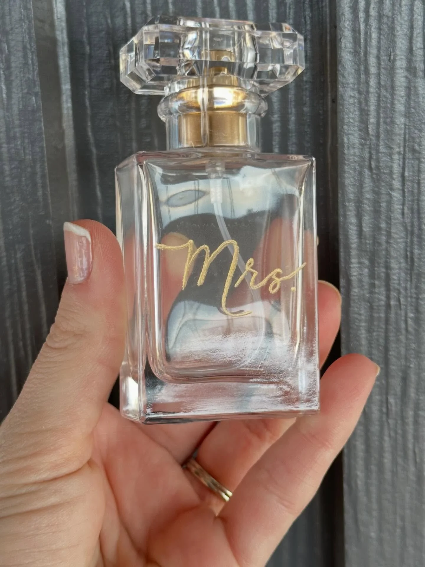 POV. You get personalized perfume just for your wedding 💕