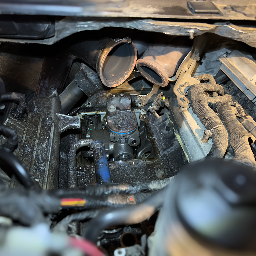 Ford 6.0L HPOP system used in HEUI fuel injection