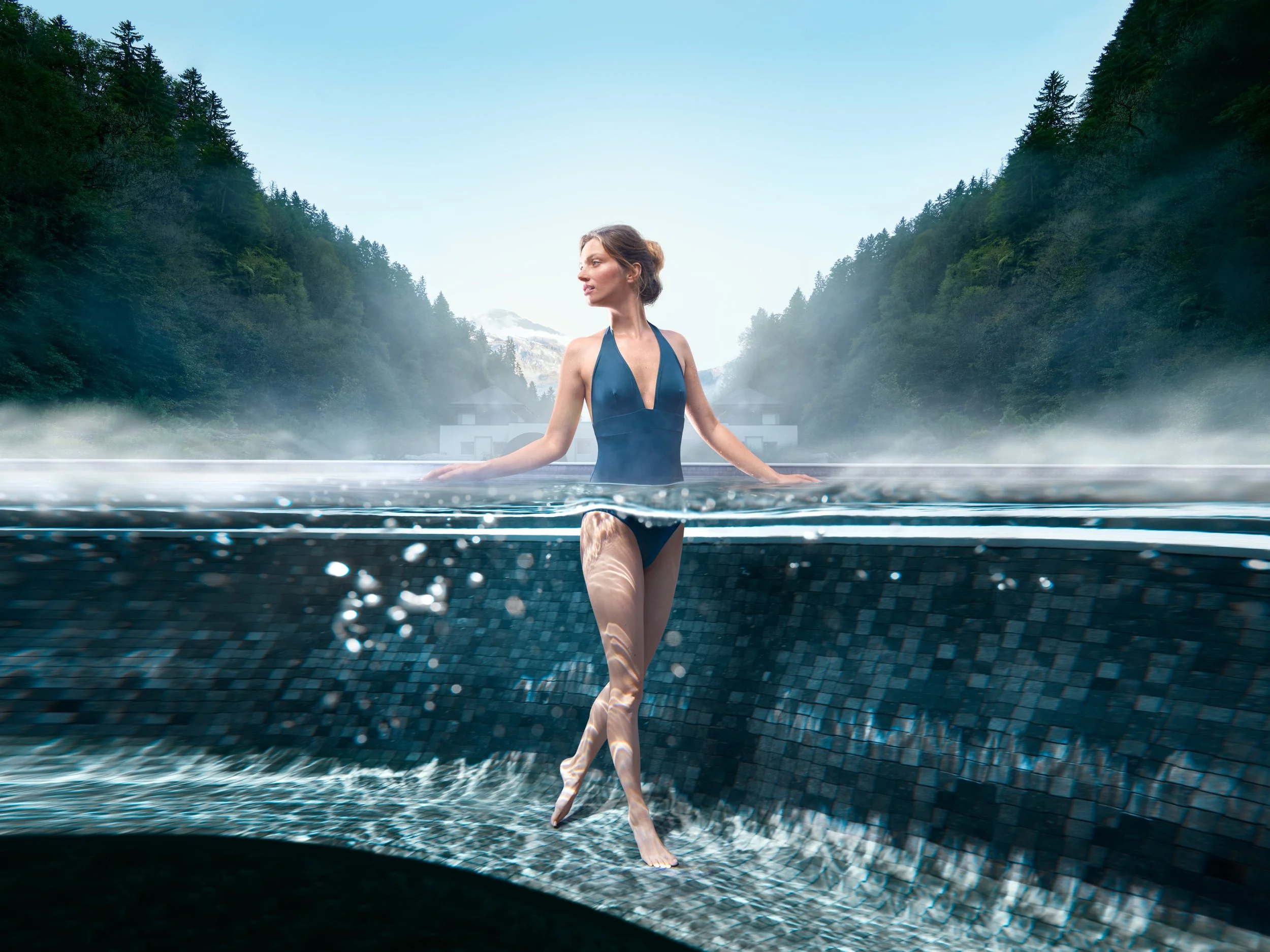 L'ORÉAL THERMES SAINT GERVAIS- Photo © Christophe Daguet
Maquillage Coiffure ©Peggy Valor
