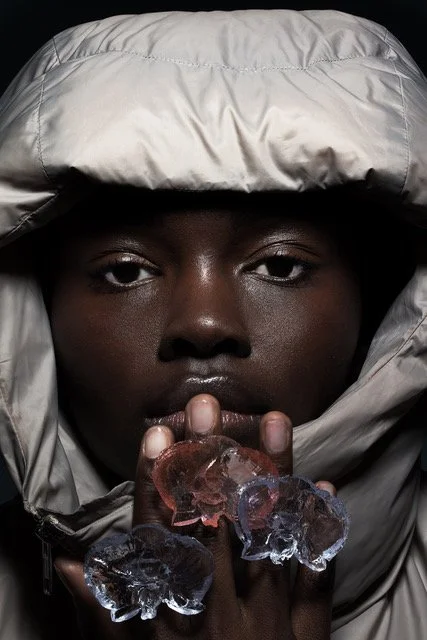 Beauté black - Photo  ©Sylvie Benoit
Maquillage Coiffure- ©Peggy Valor